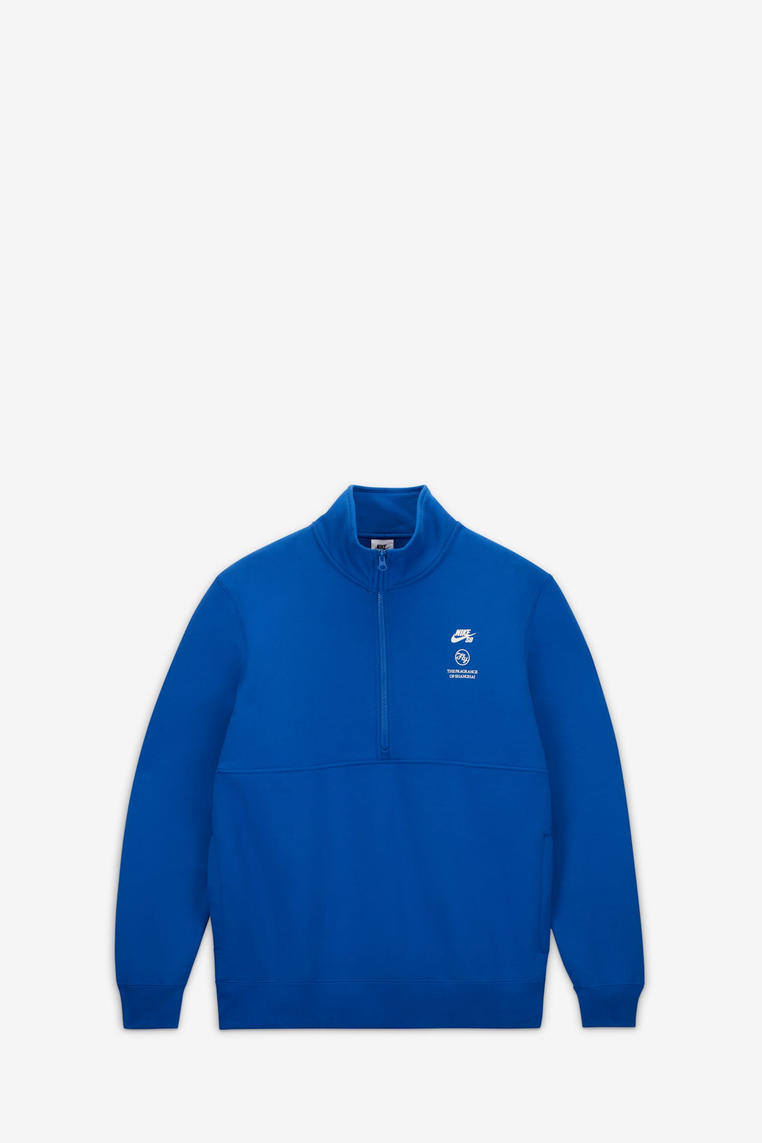 1/2-Zip Fleece Skate Top. Nike SNKRS