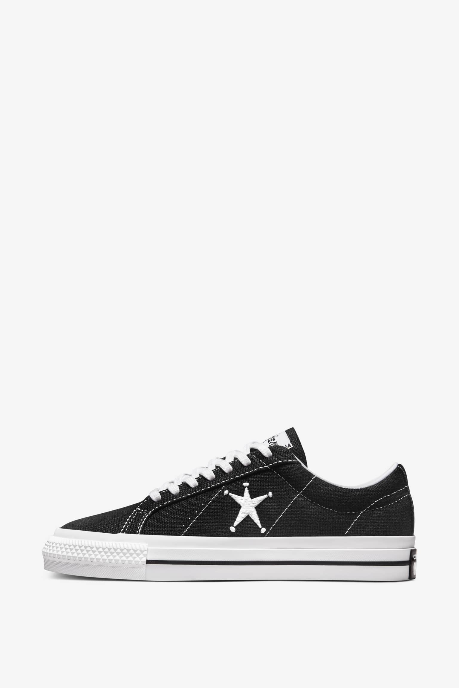 Converse x Stüssy One Star 'Black and White' (173120C-001