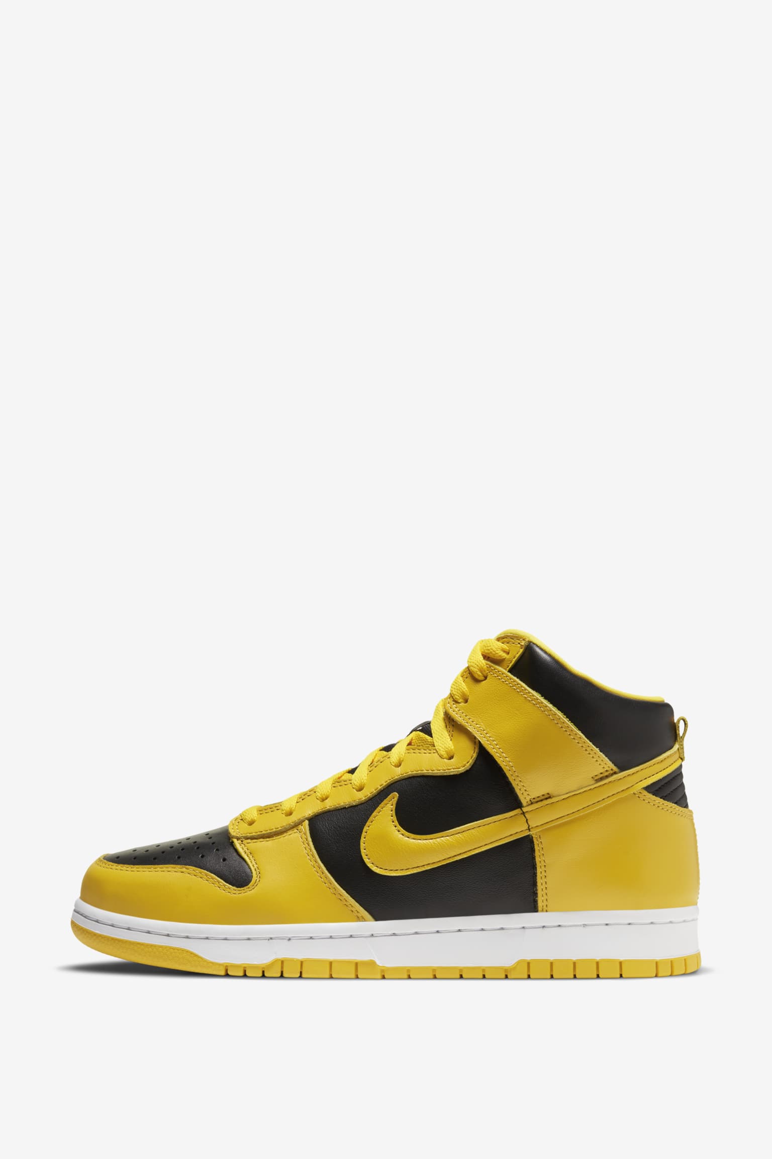 NIKE DUNK HIGH BLACK/VARSITY MAIZE Maize Nike Dunk High Maze NIKE