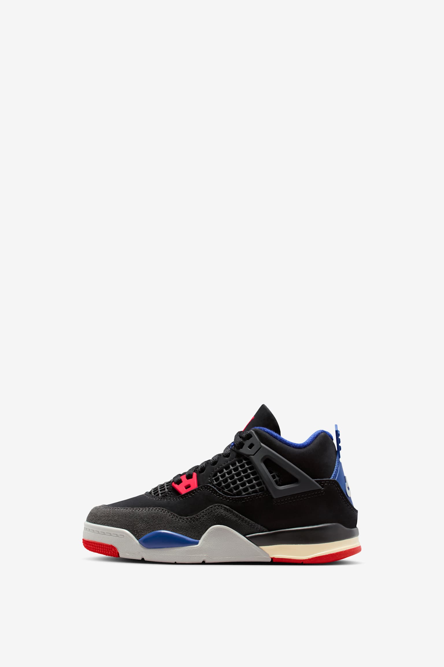 Nike Air Jordan 4 スニーカー　kids Nike Air Jordan 4 Retro TD Black & Blue Youth Toddler Kids