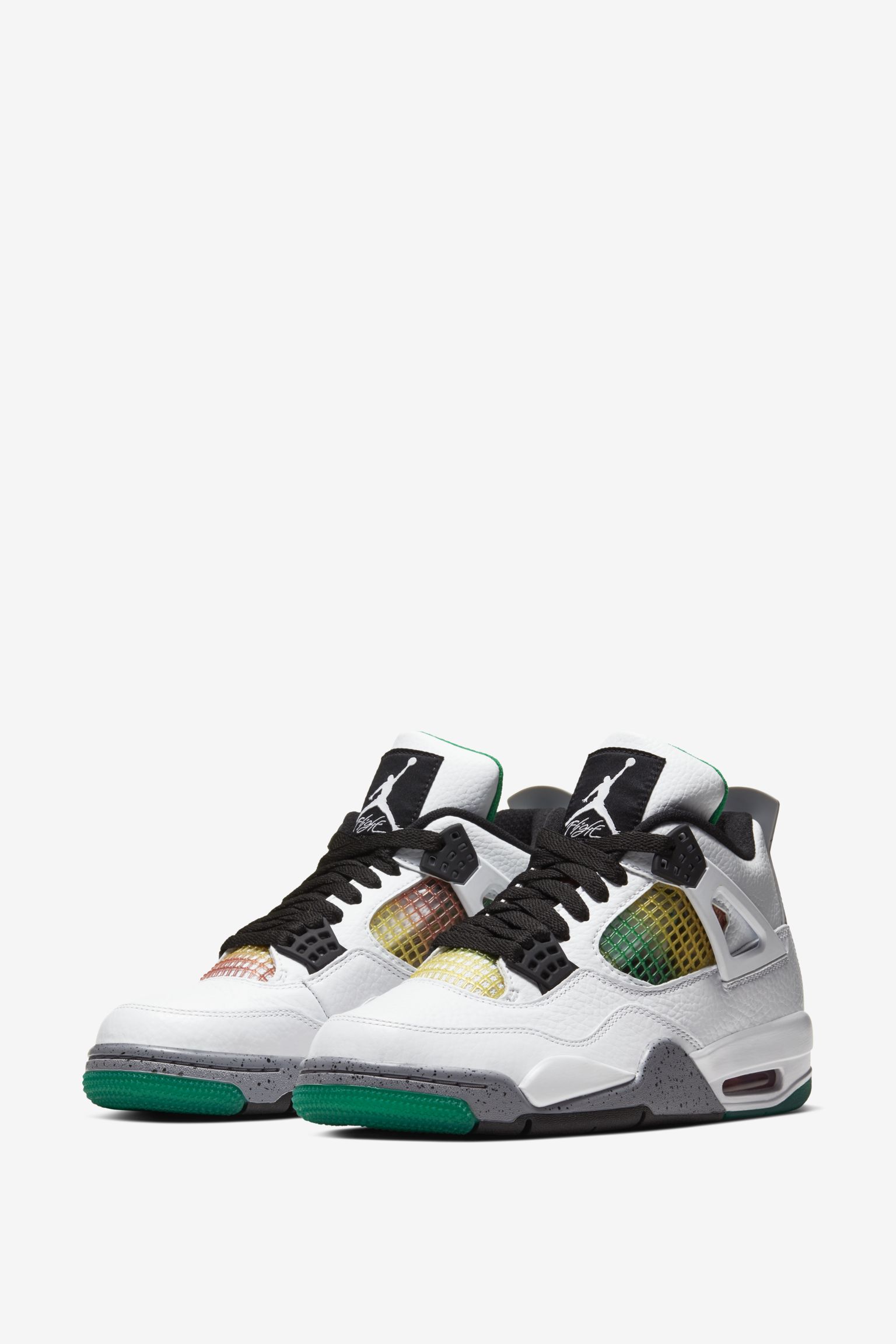 NIKE公式】レディース エア ジョーダン 4 'Lucid Green' (AQ9129