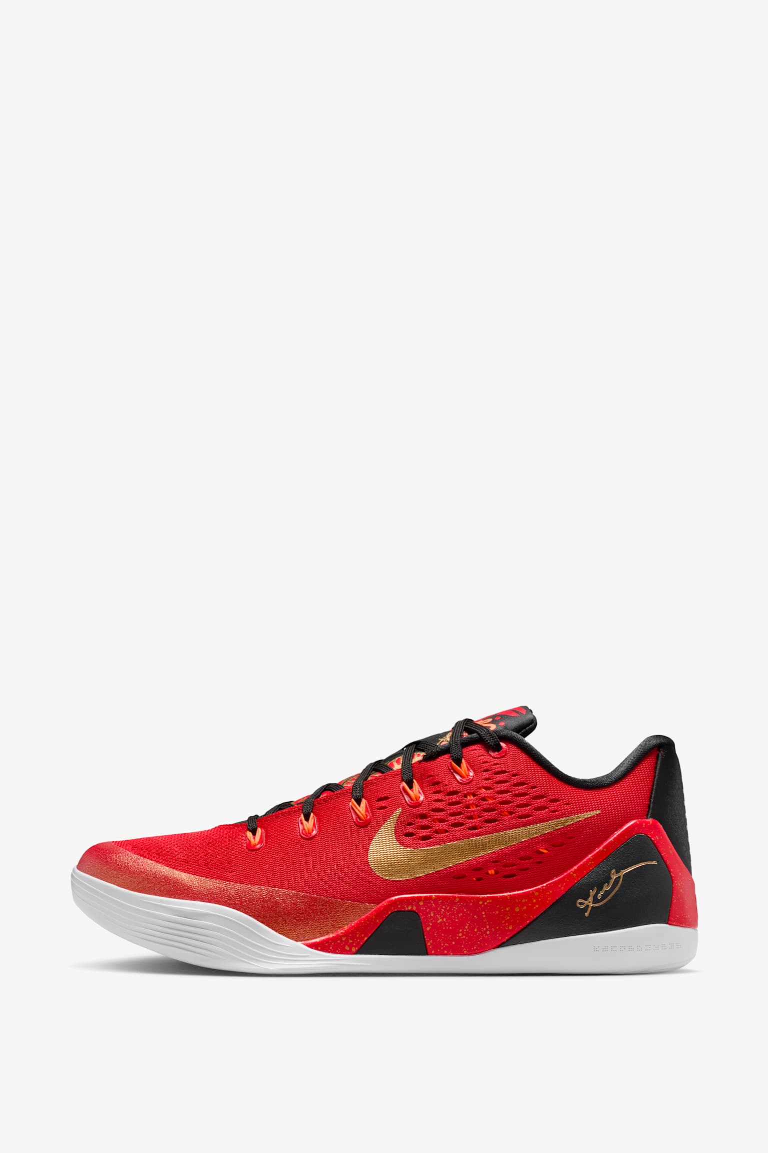 Kobe 9 Low Protro EM 'University Red and Metallic Gold' (IH1400