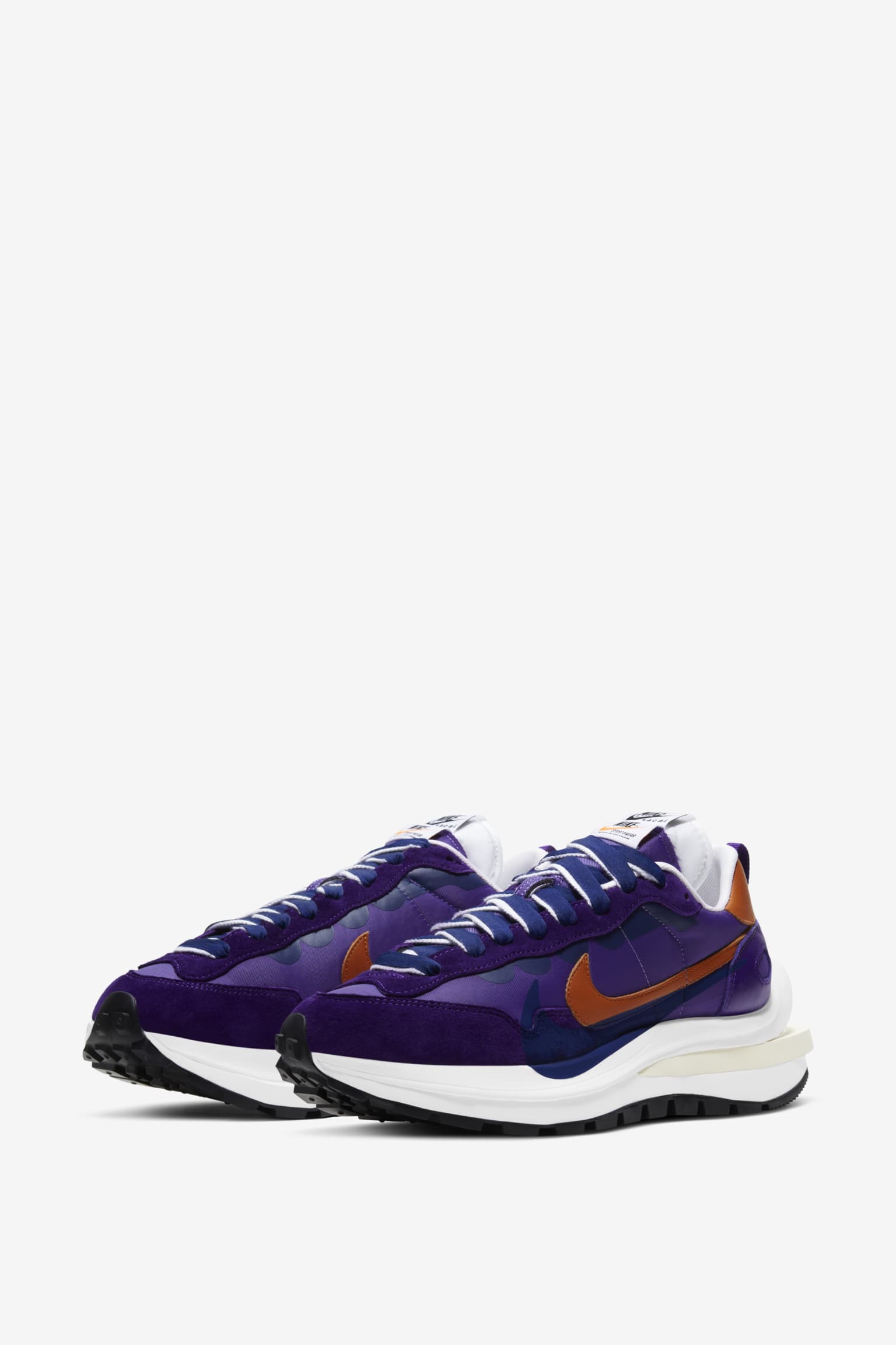 Nike x Sacai VaporWaffle Dark Iris Men's Size 7 Running