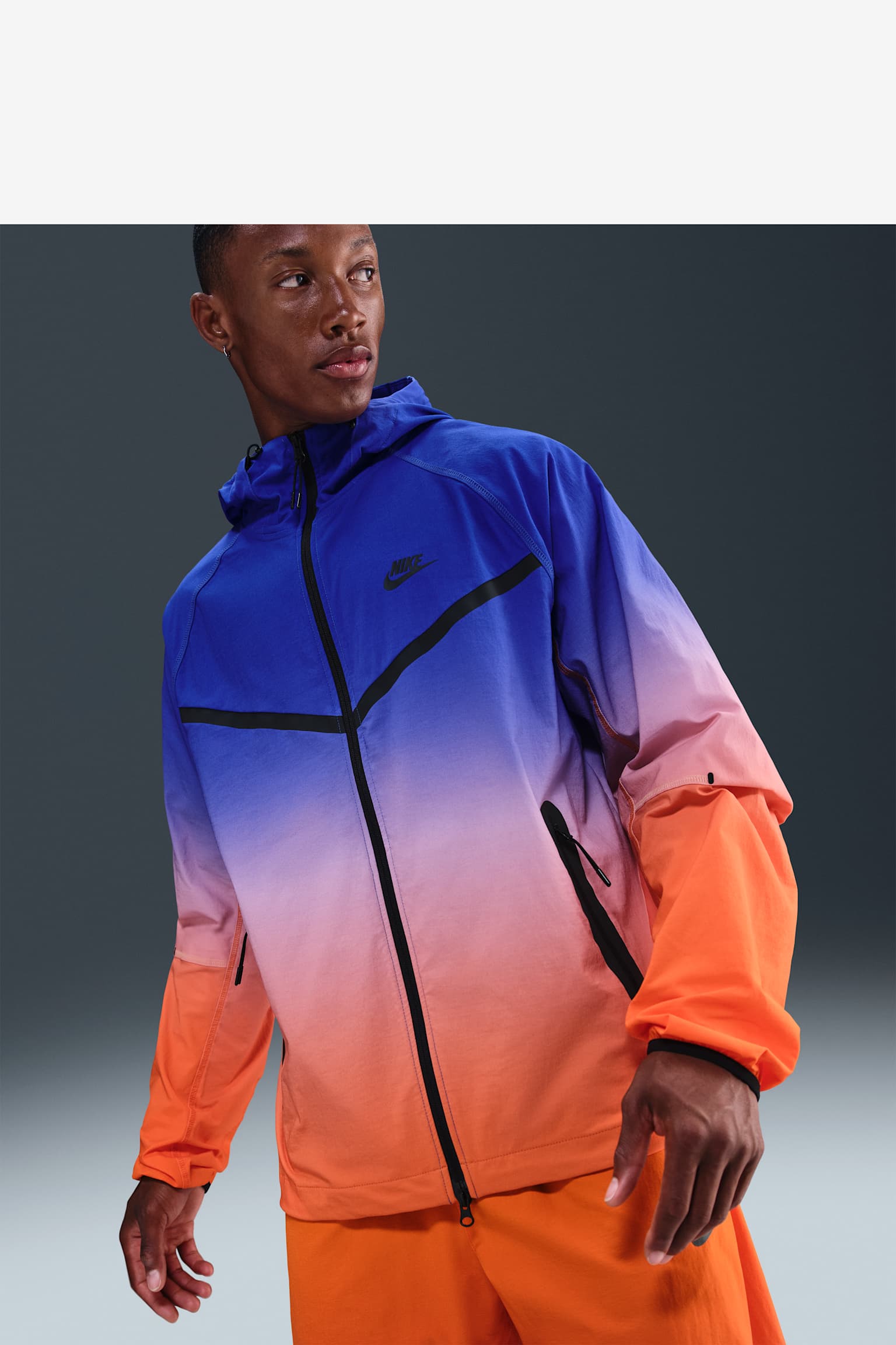 Nike Tech Men's Woven Windrunner Full-Zip Jacket (II4622-480
