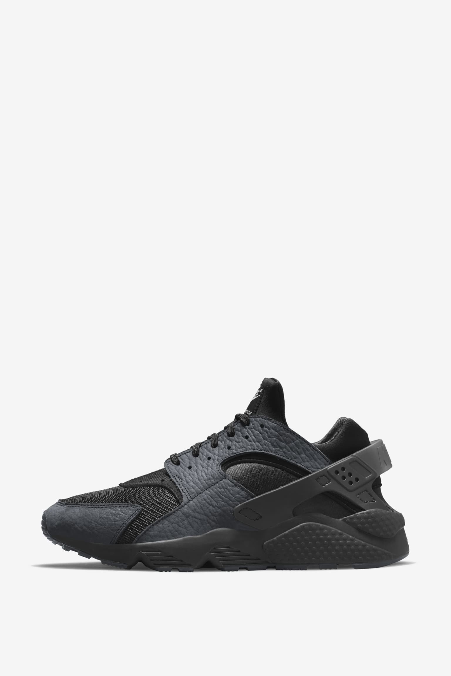 Air Huarache Hyperlocal London 'Triple Black' Release Date. Nike SNKRS