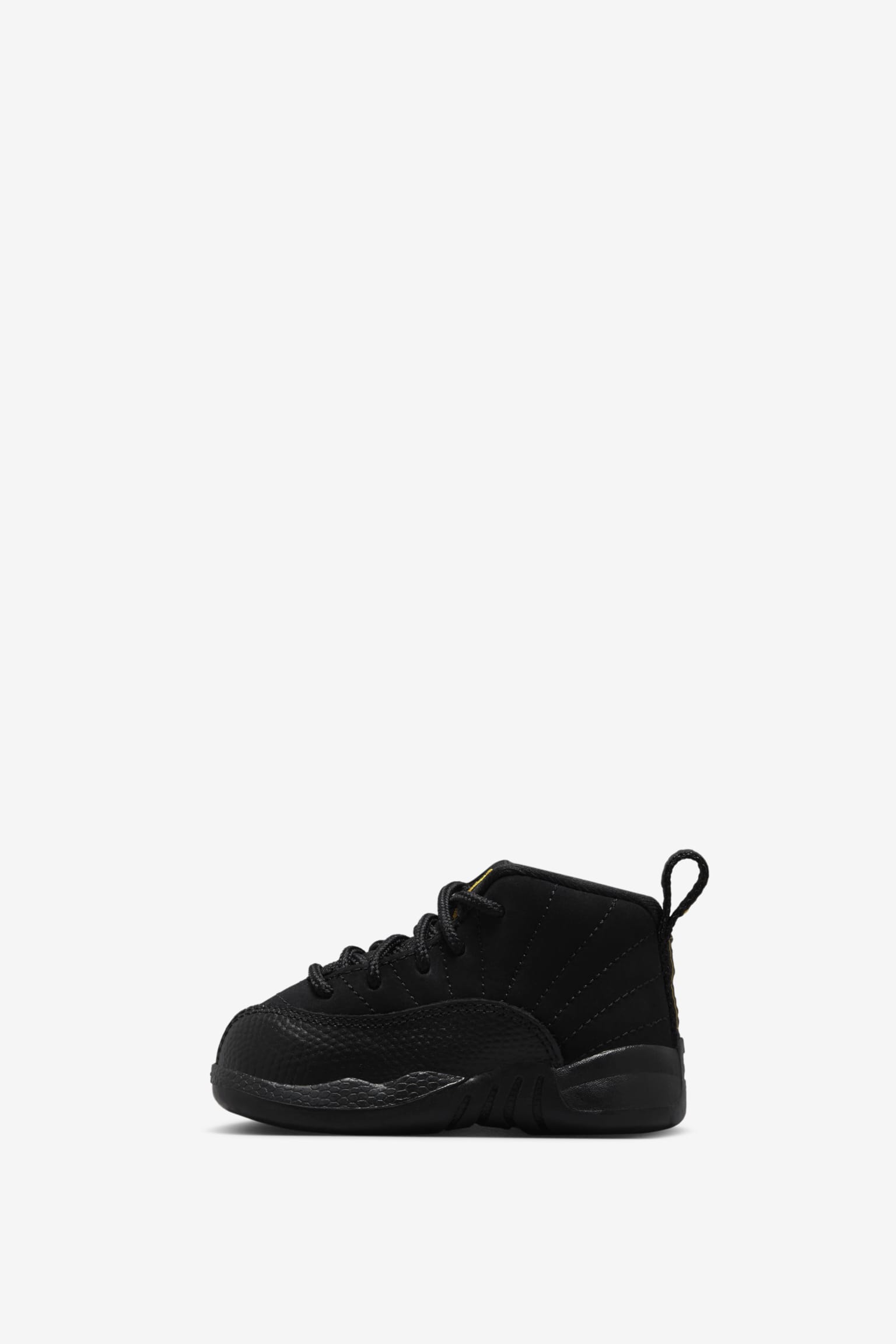 All black cheap jordan 12 toddler