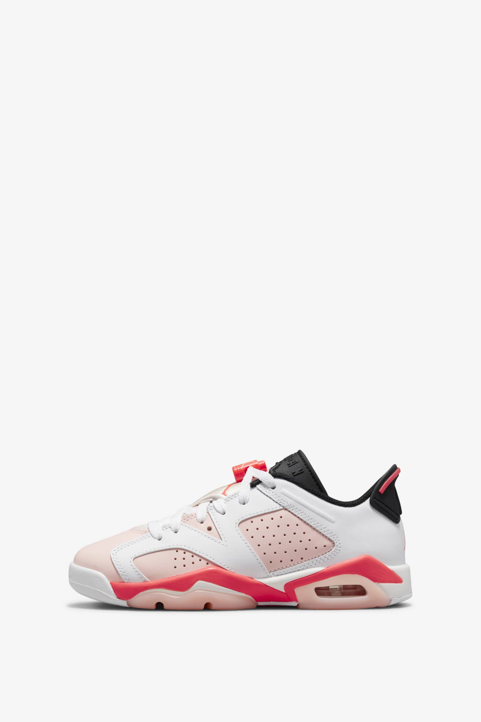 Nike Air Jordan 6 Retro Low Golf Shoes - White Infrared