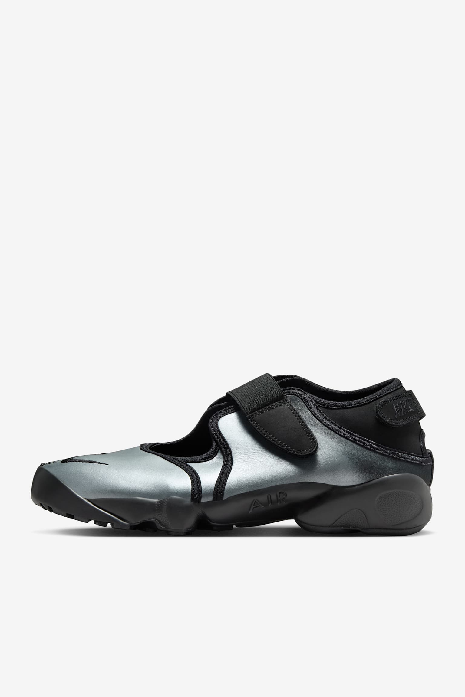 国内配送 NIKE W AIR RIFT LTR LLIC SILVER/BLACK Women's Nike Air Rift 
