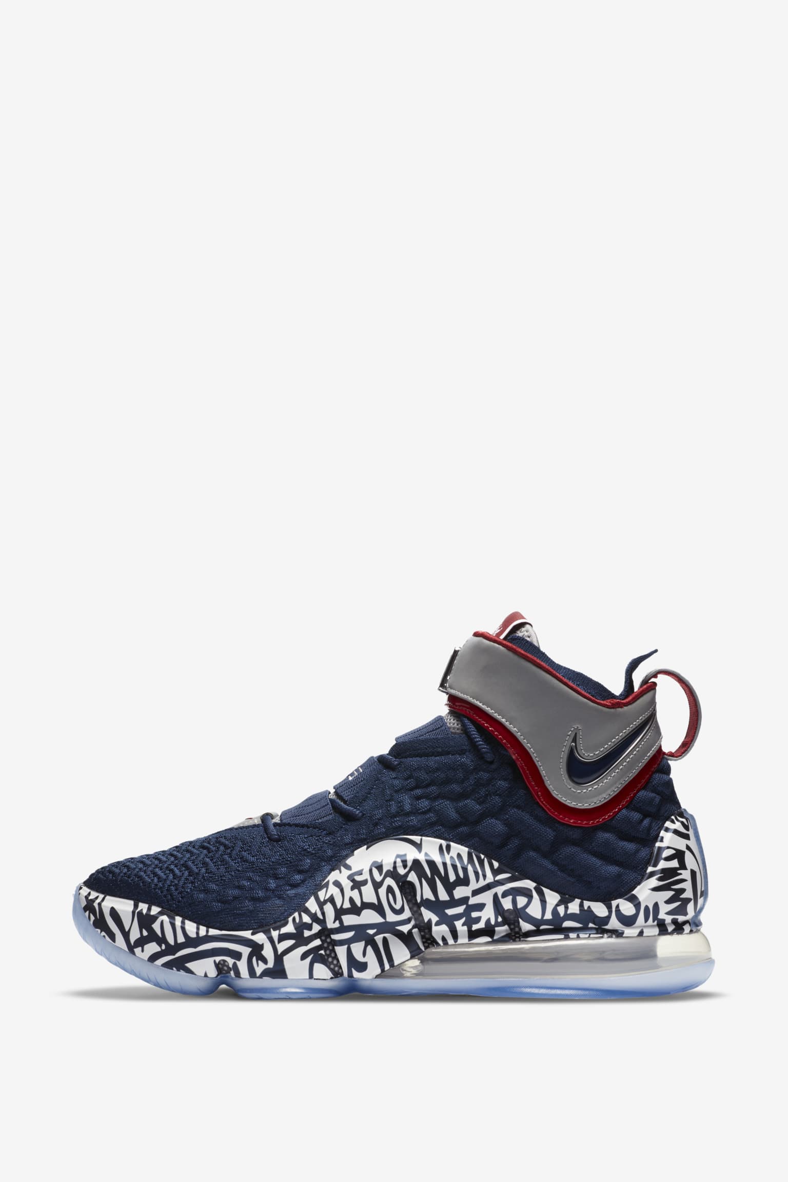 LeBron 17 'Graffiti Cold Blue' Release Date. Nike SNKRS