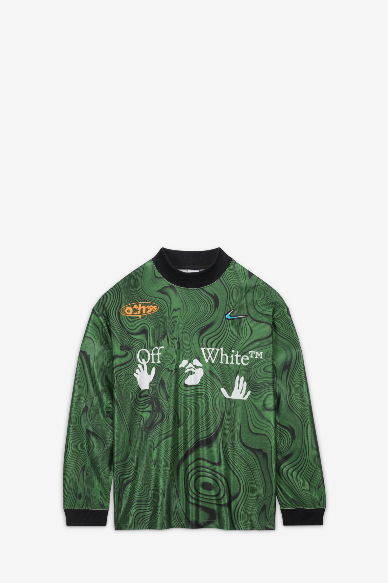 Maglia off white on sale verde