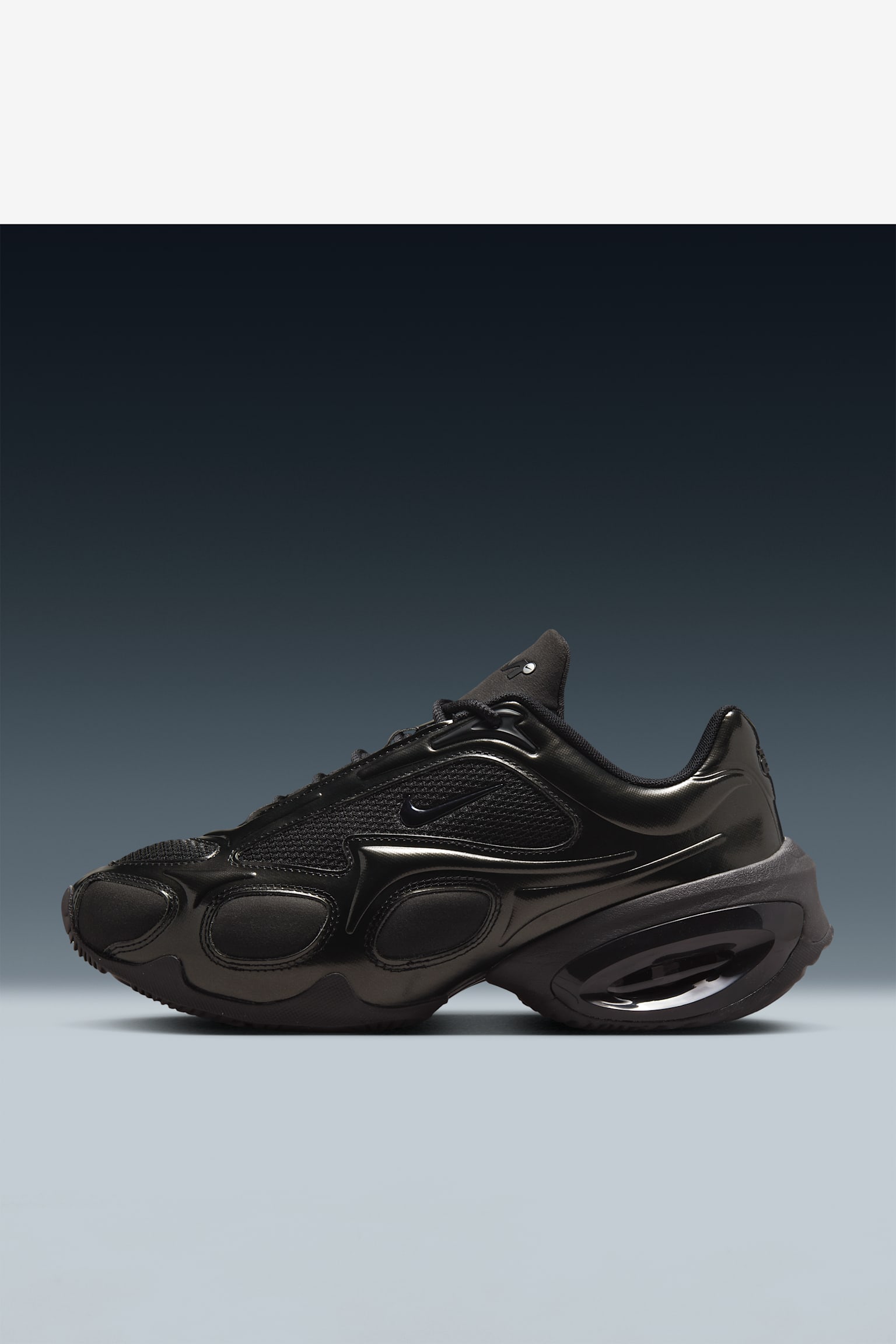 WMNS AIR MAX MUSE - BLACK / METALLIC SILVER