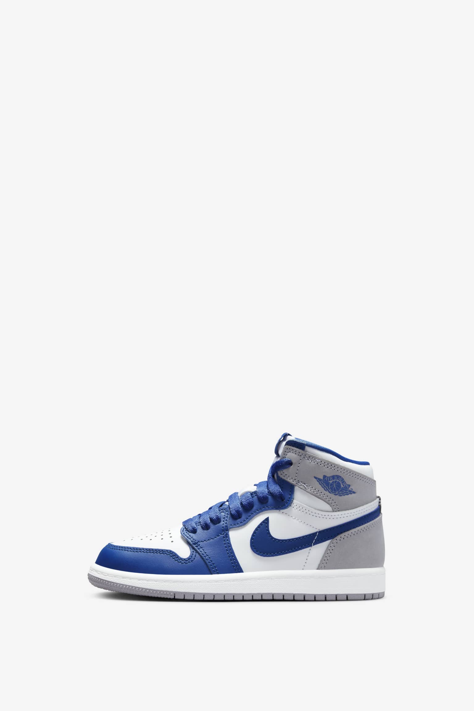 Blue jordan hot sale nike