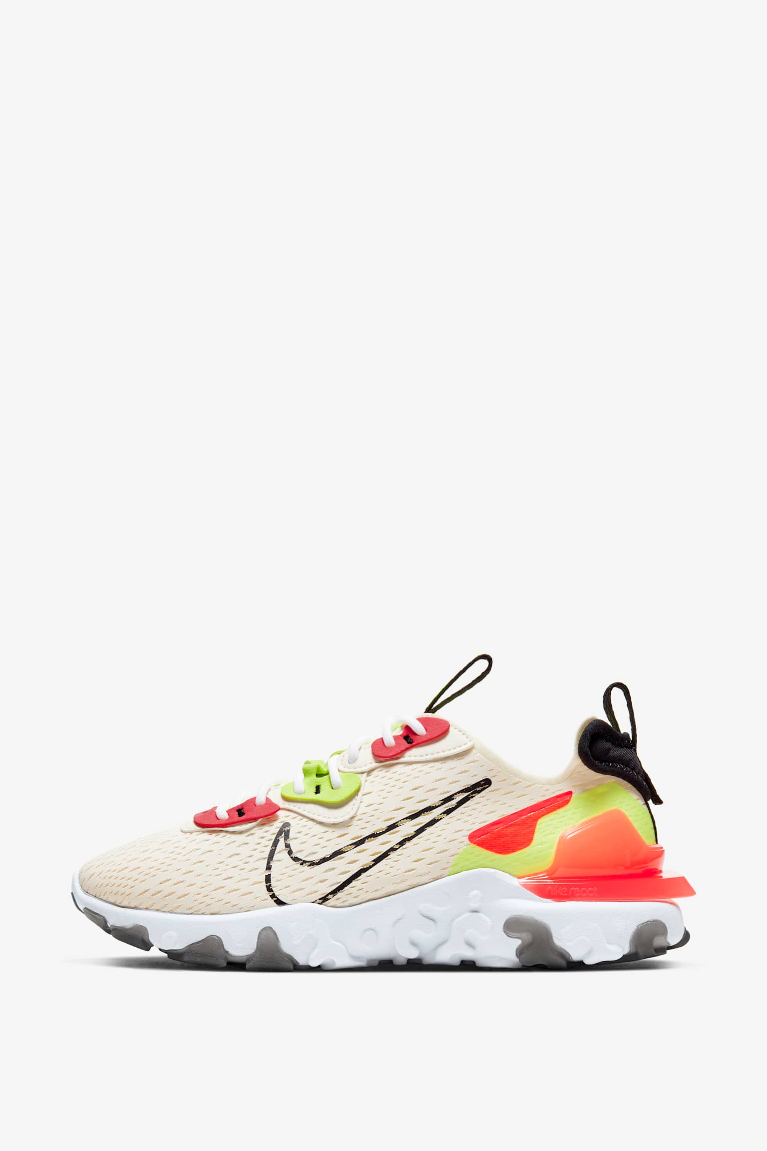 Women's React Vision 'Pale Ivory' Release Date. Nike SNKRS
