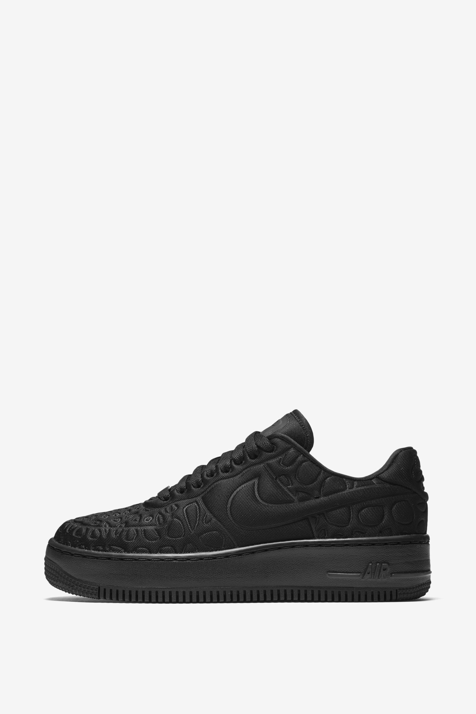 Women's Nike Air Force 1 Upstep 'Triple Black'