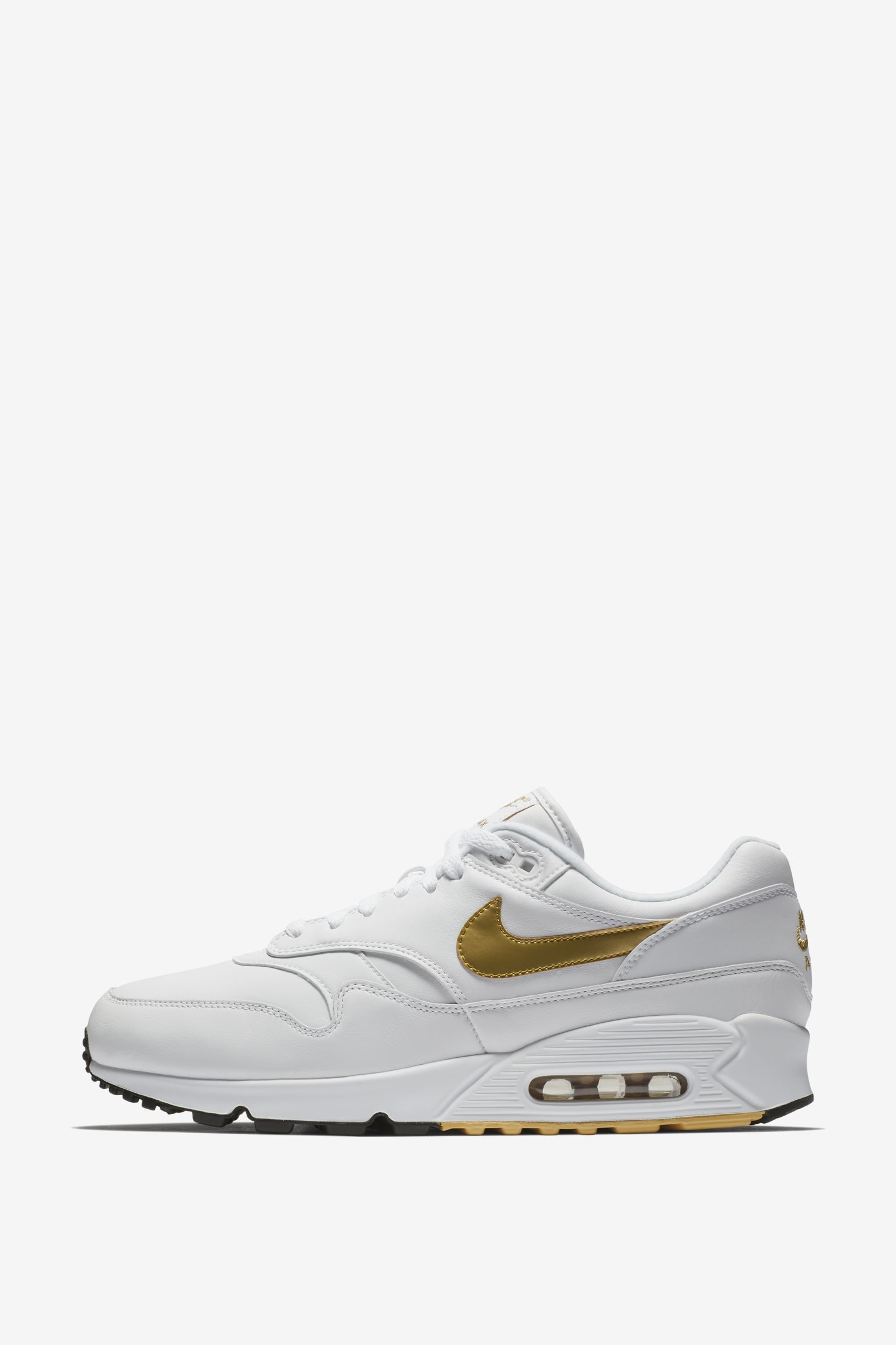 NIKE公式】ナイキ エア マックス 90/1 'White and Metallic Gold