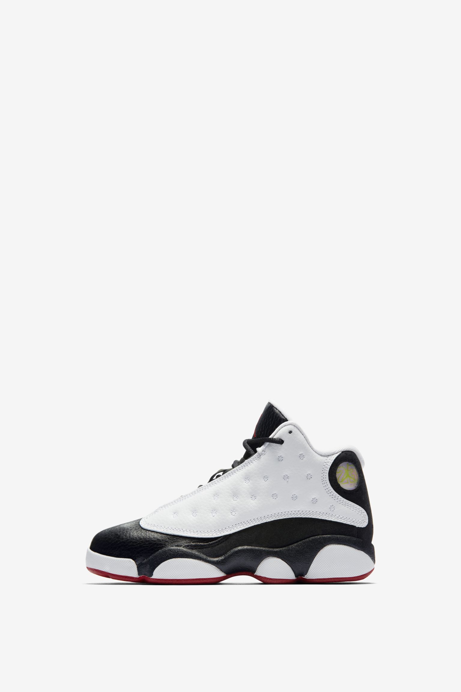 jordan 13 black red white