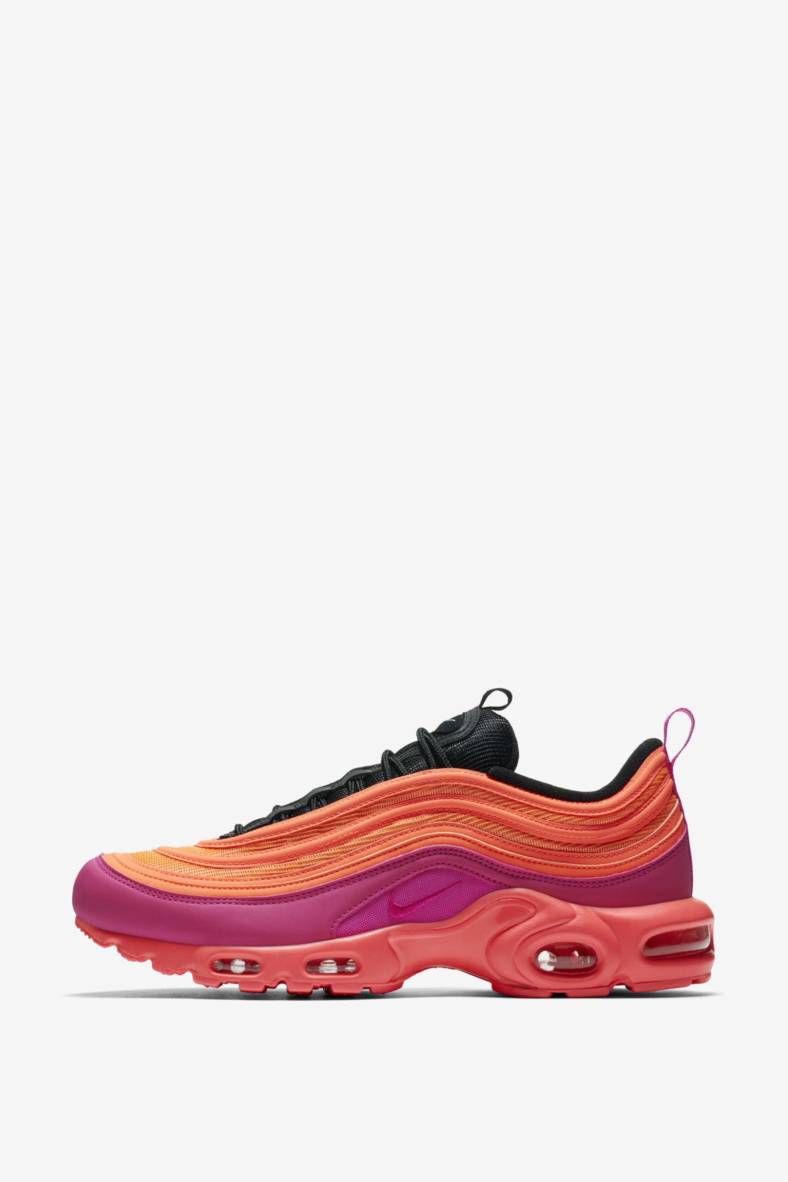 Nike Air Max Plus / 97 „Versenyrózsaszín és hipermagenta” – megjelenési dátum