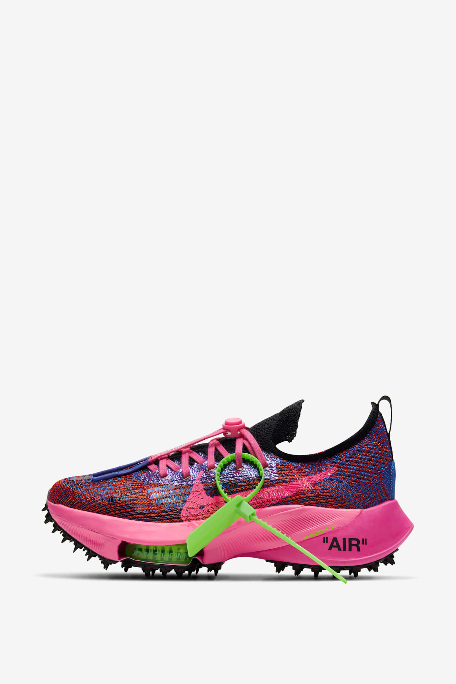 OFF-WHITE × NIKE AIR ZOOM TEMPO NEXT% FLYKNIT \"PINK GLOW\" Air Zoom Tempo NEXT% x Off-White™ 'Pink Glow' Release Date