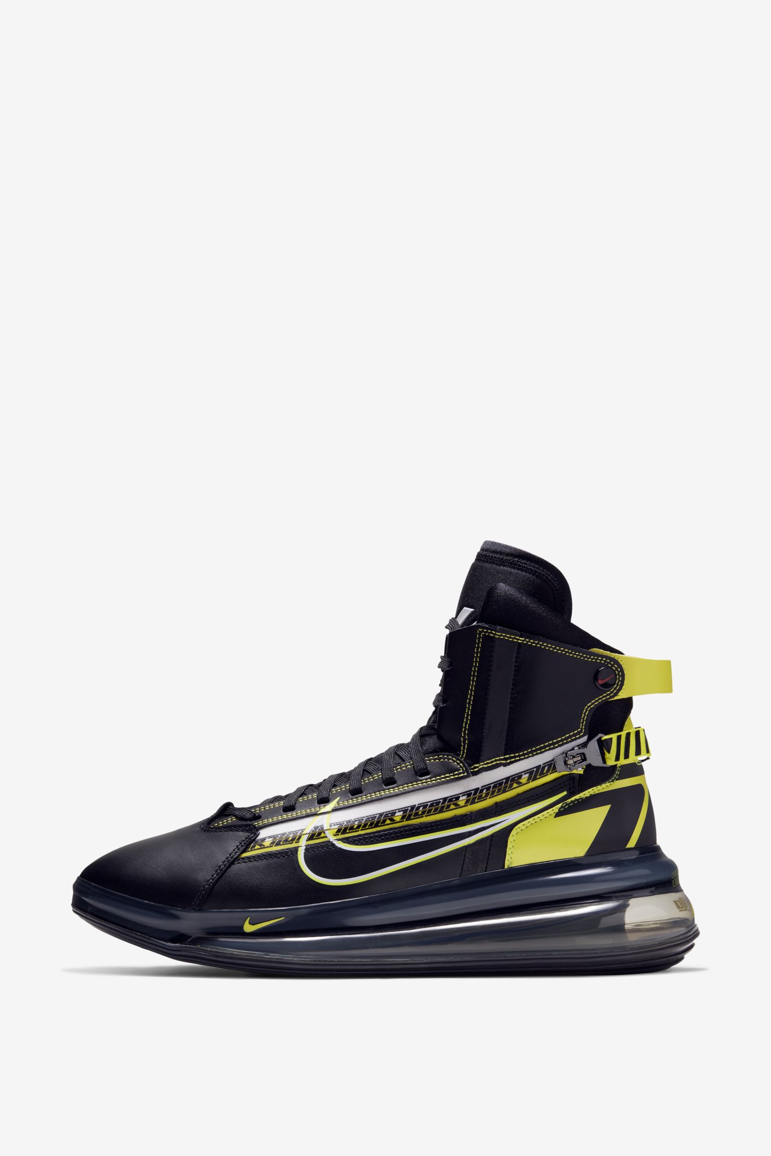 Nike Air Max 720 SATRN Motorsport 'Black & Dynamic Yellow' Release Date