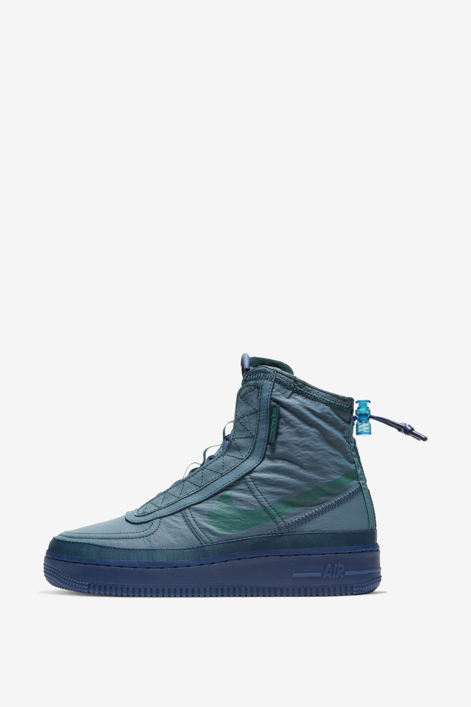人気話題！Nike Wmns Air Force 1 Shell Midnight Turquoise Nike Air Force 1 Shell Midnight Turquoise (Women's) - BQ6096