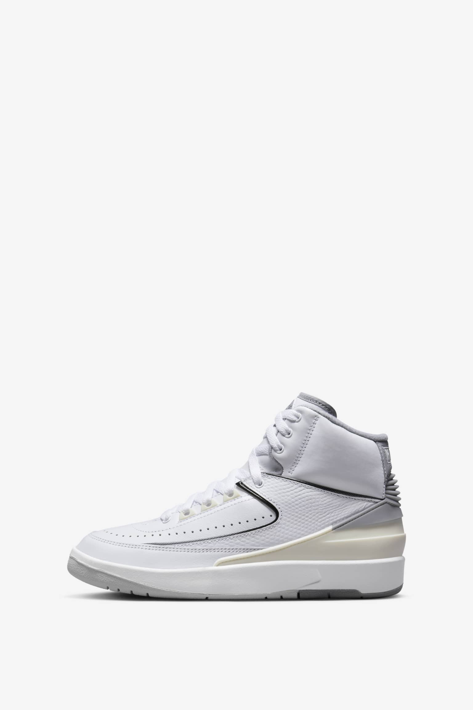 Air Jordan 2 'White and Cement Grey' (DR8884-100). Nike SNKRS GB