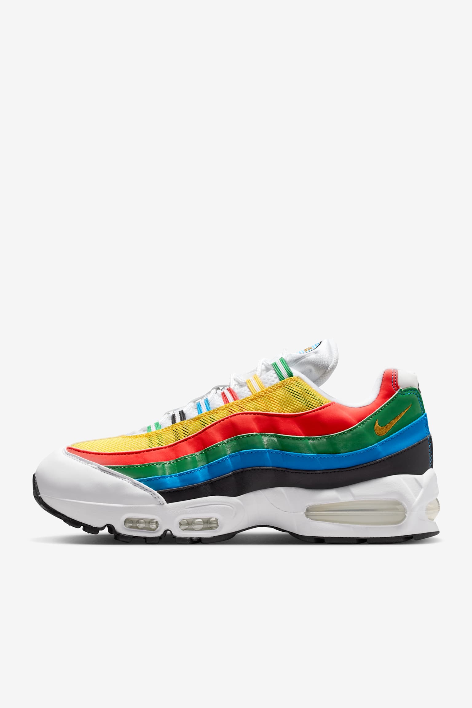 Air Max 95 Big Bubble 'Varsity Maize, Chile Red, Classic Green, Photo Blue and Black' (IB7872-100) — releasedatum