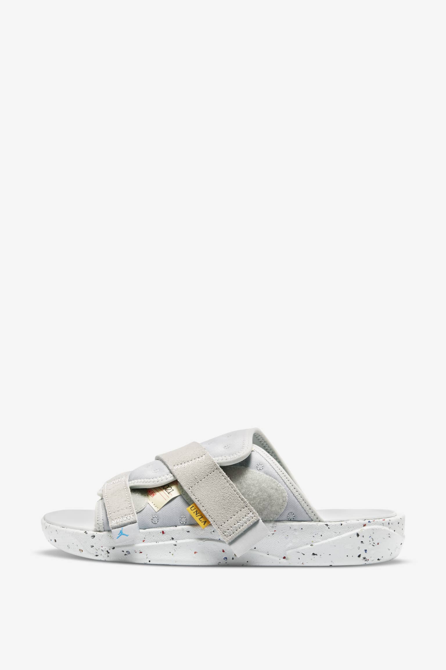 union x jordan crater slide sp smoke grey - new size 11