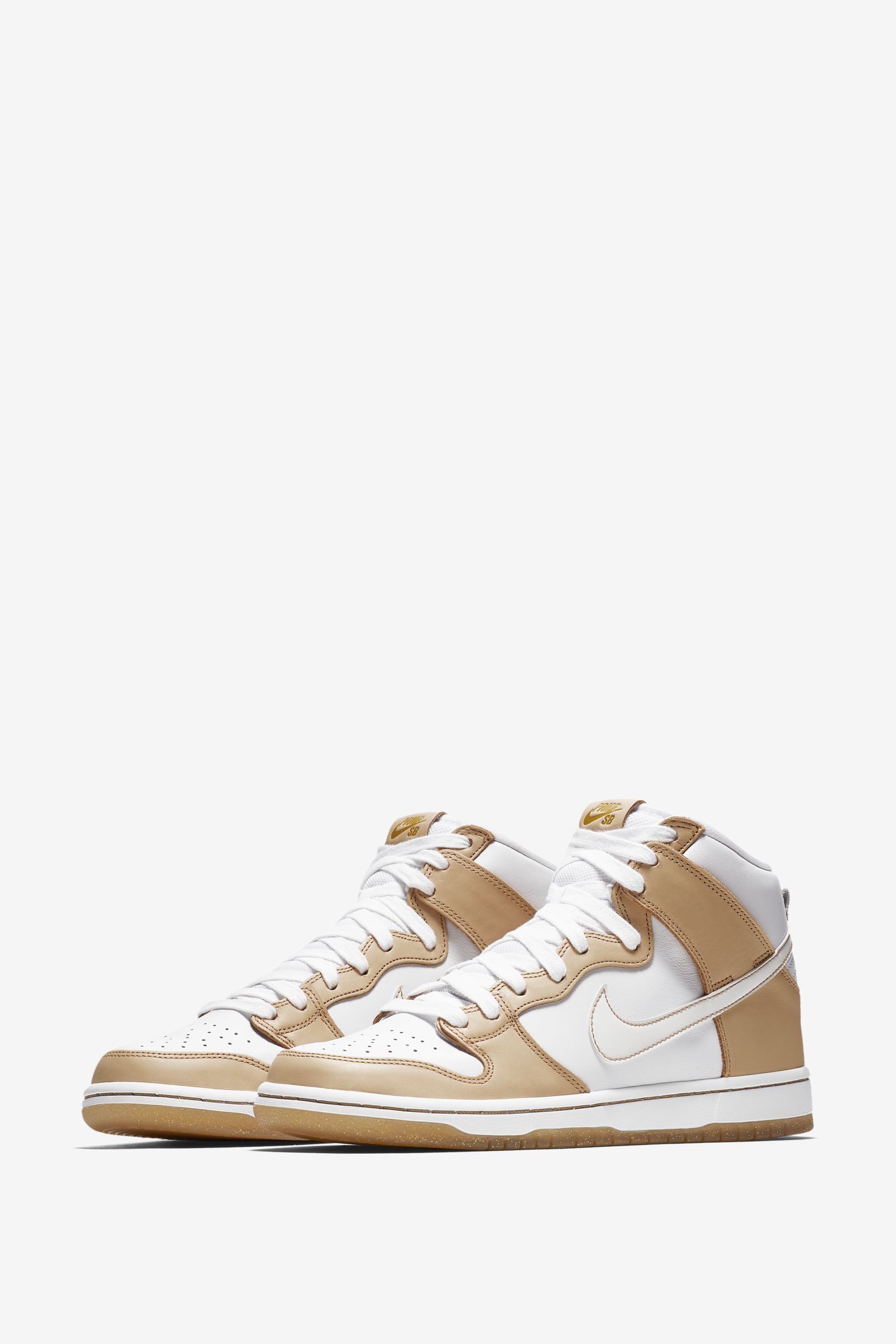 Nike SB Dunk High X Premier 'Vachetta Tan & White' Release Date