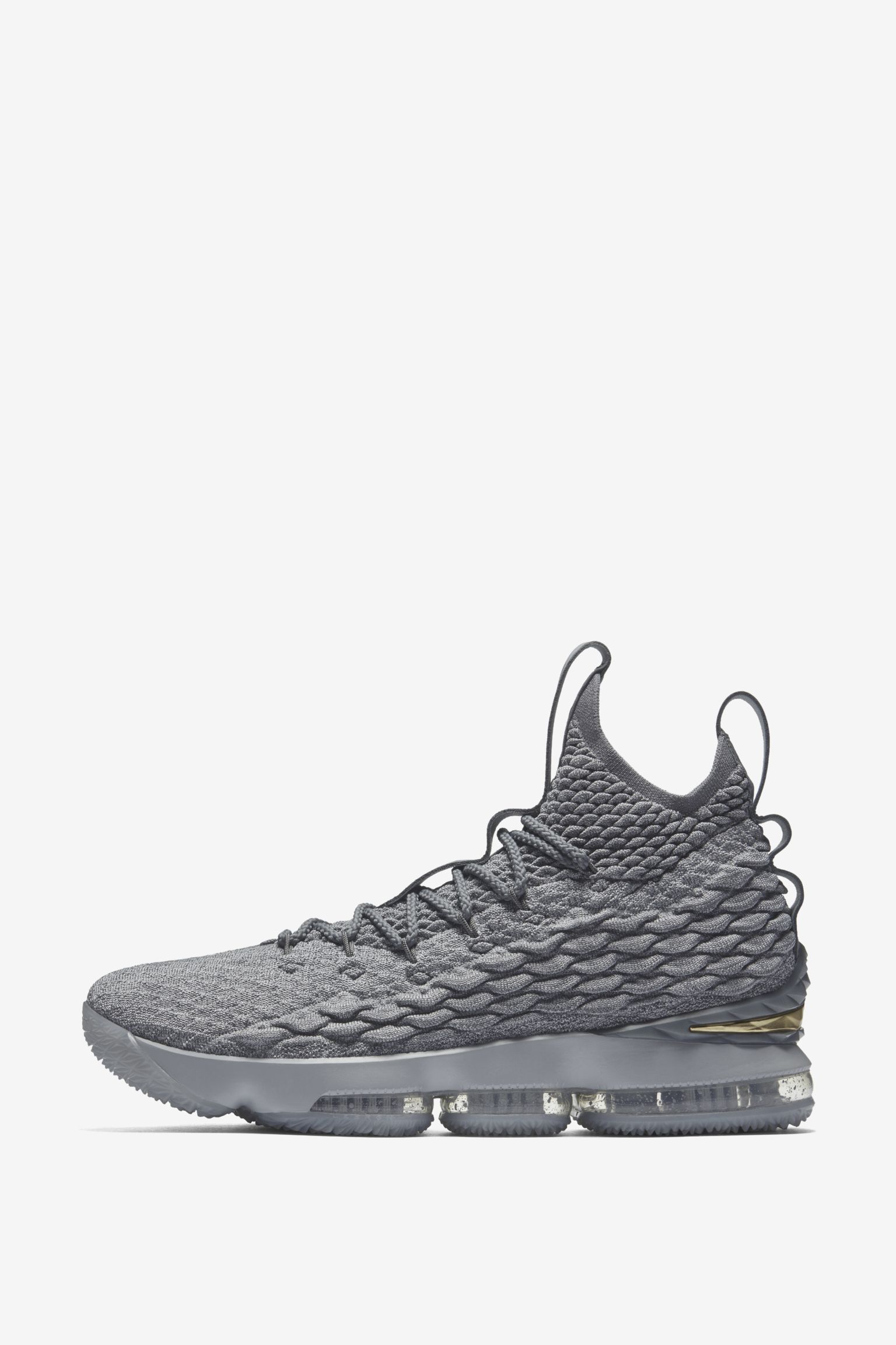 Nike Lebron 15 'Wolf Grey & Metallic Gold' Release Date