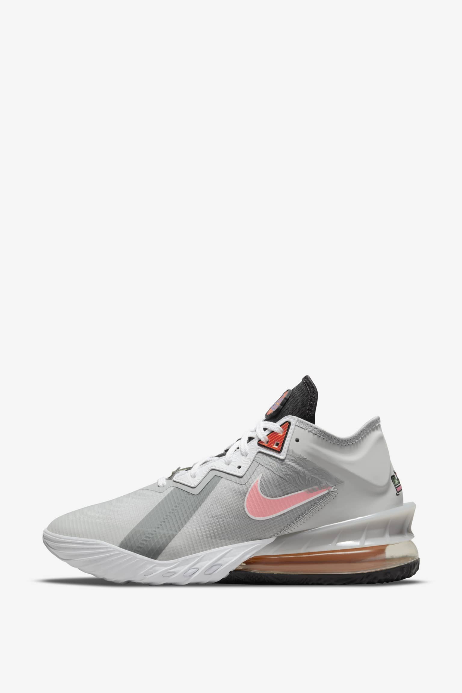Amazon | [ナイキ] レブロン 18 LOW[LEBRON 18 LOW] ホワイト
