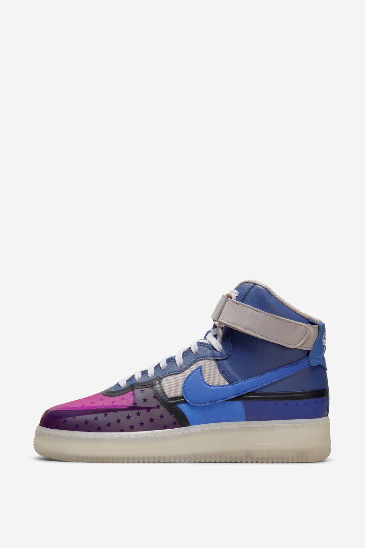 Air Force 1 High '07 'Thunder Blue and Pink Prime' (DV1015