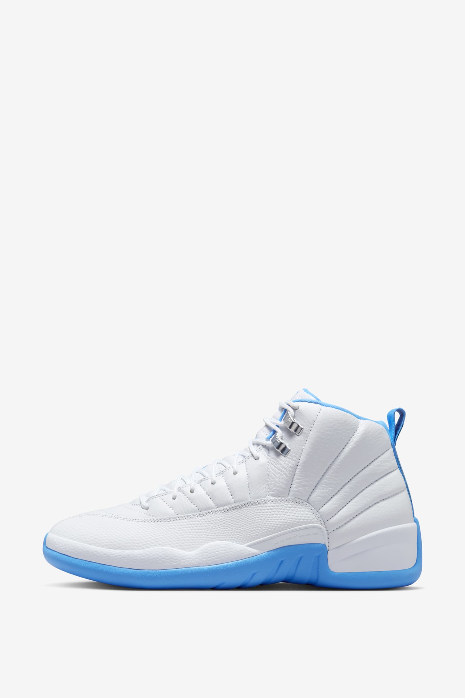 jordan retro 12 blue and white