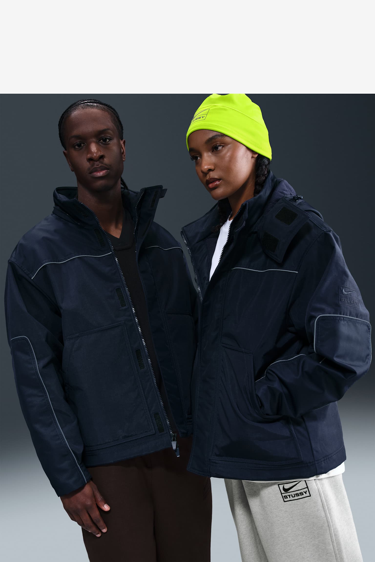 【即日発送】STÜSSY & NIKE UTILITY JACKET Sサイズ Nike x Stüssy Utility Hooded Jacket. Nike SNKRS