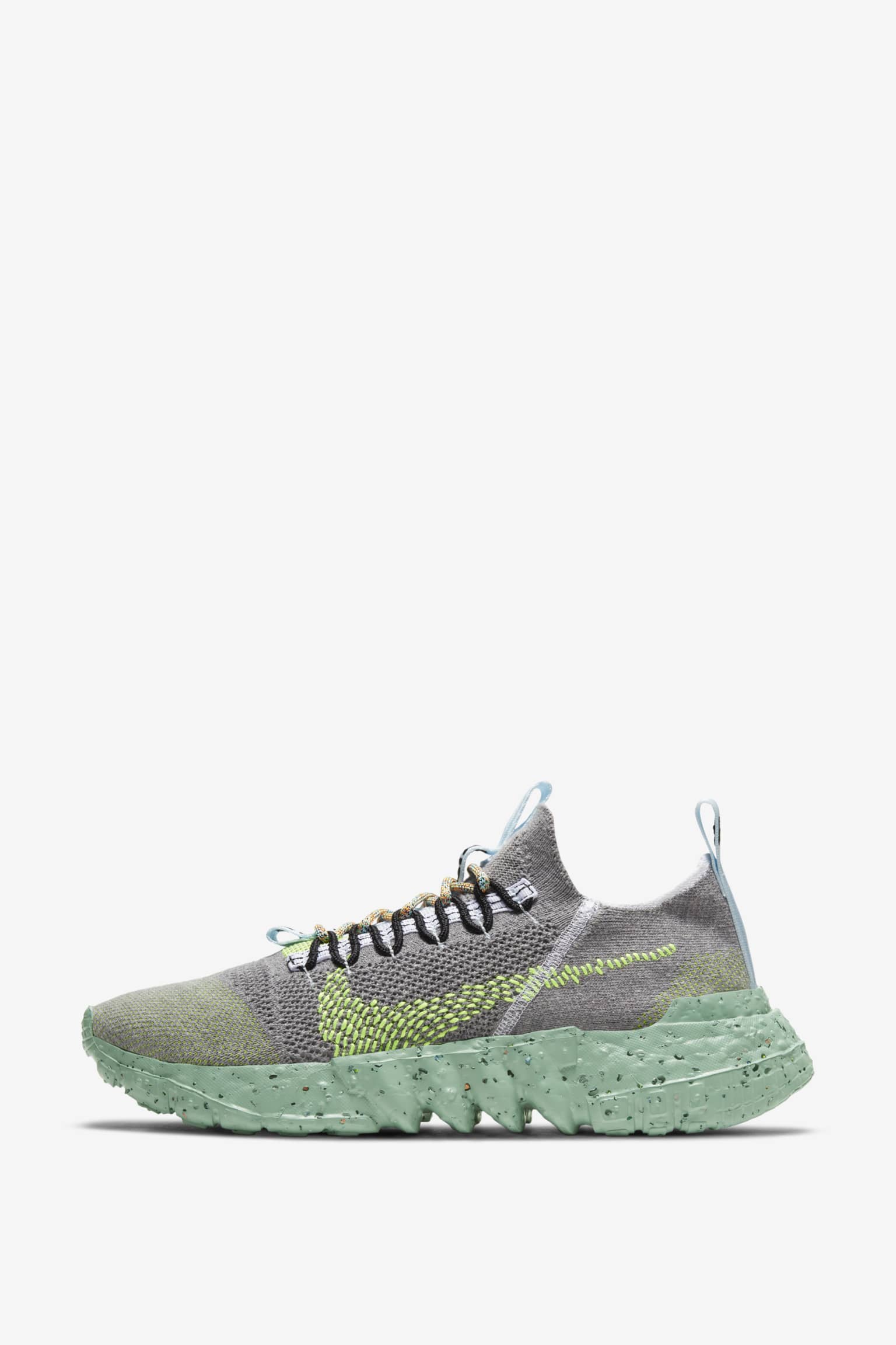 【NIKE】★Space Hippie 01★ Space Hippie 01 - Healing Jade 'This is Trash' Release Date