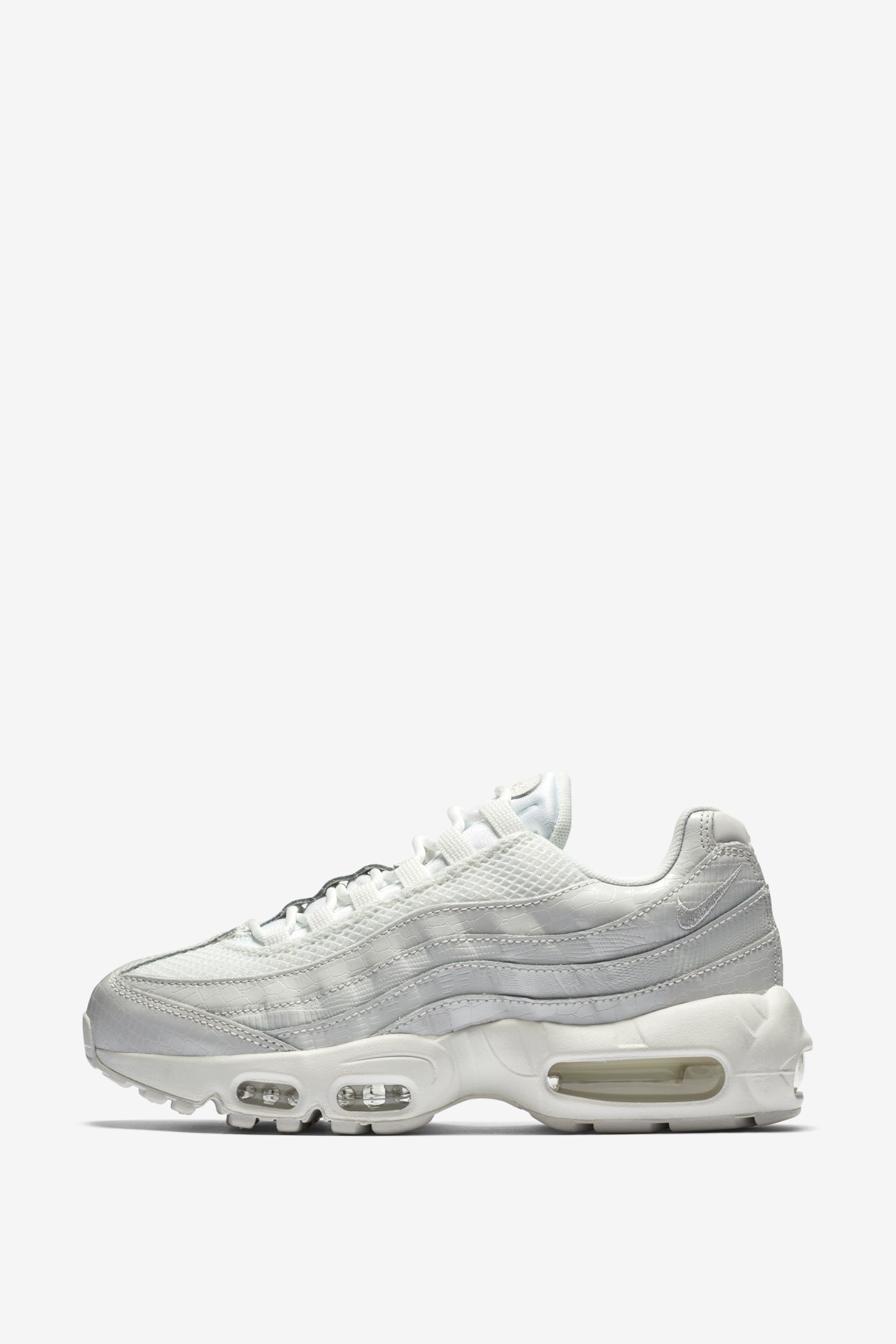 限定Sale!! Nike Women's AIR Max 95 SE Summit White/Black Women's Nike Air Max 95 SE Summit White Sneakers Sz 8