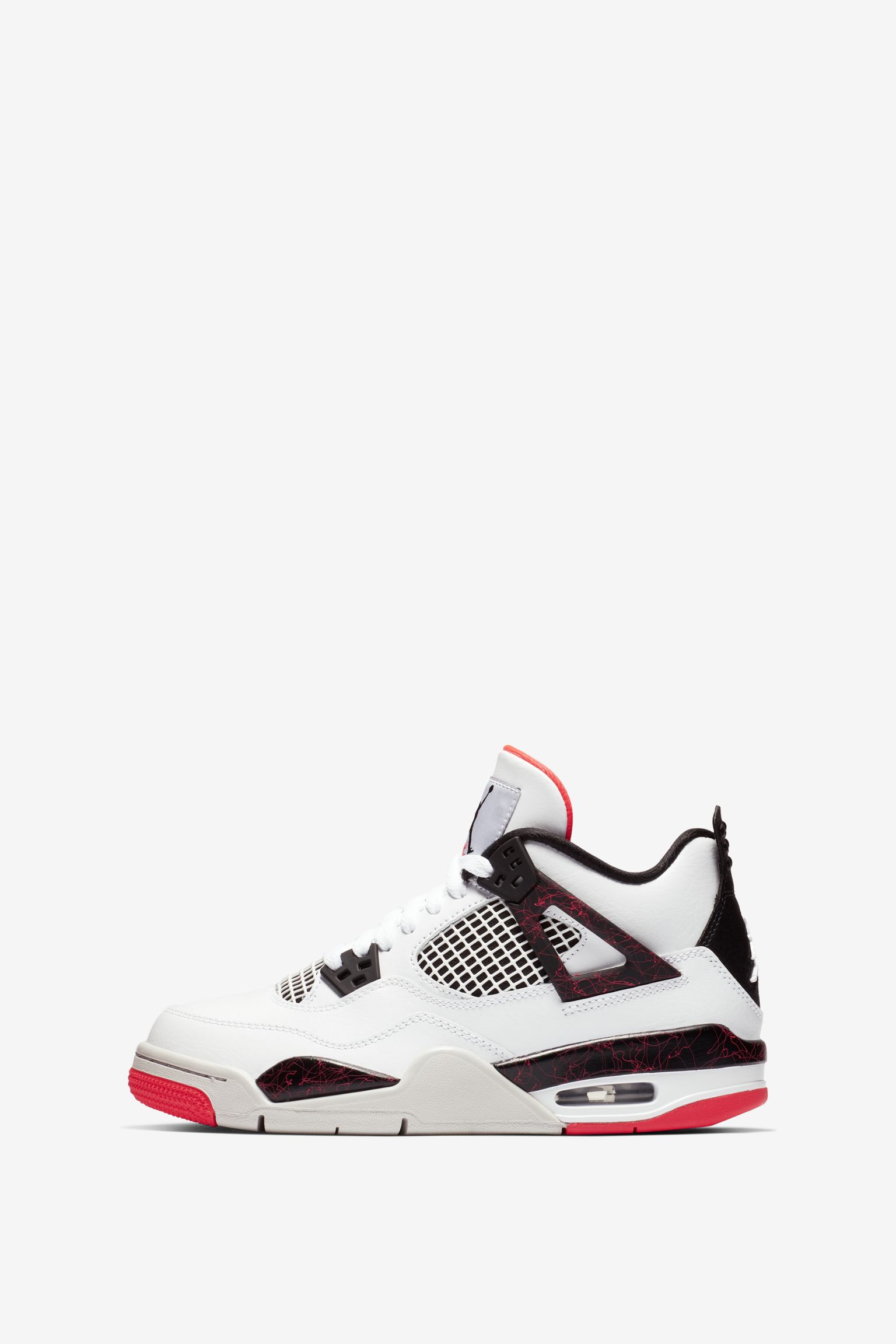Air Jordan 4 'White \u0026 Bright Crimson \u0026 Black' Release Date. Nike SNKRS