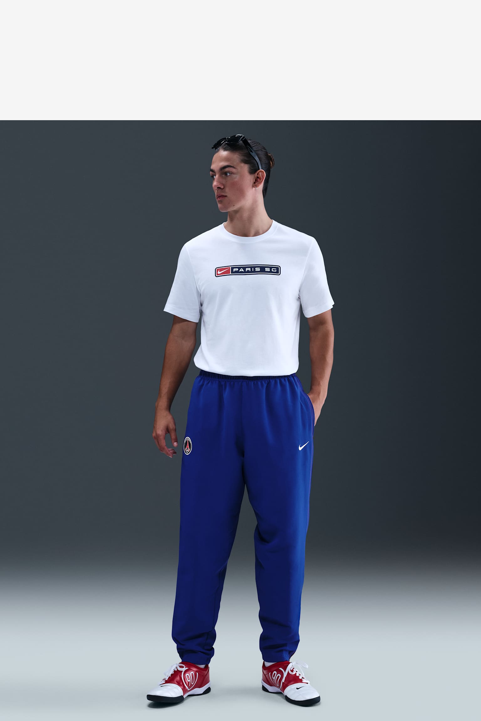 ウェア paris saint-germain PSG nike total90 Paris Saint-Germain Third Men's Nike Total 90 Soccer Crew