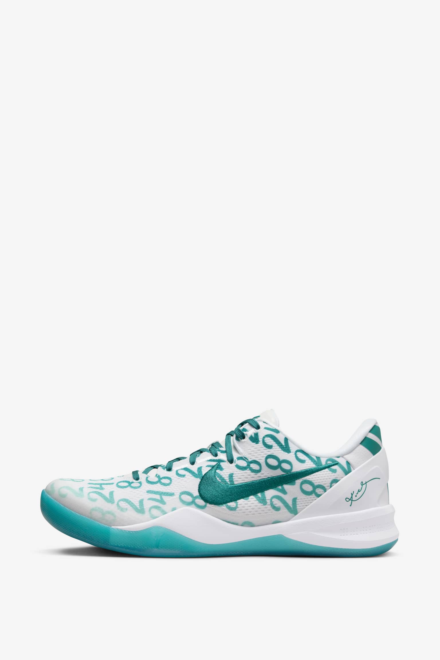 Kobe 8 Protro 'Aqua' (FQ3549-101) release date. Nike SNKRS