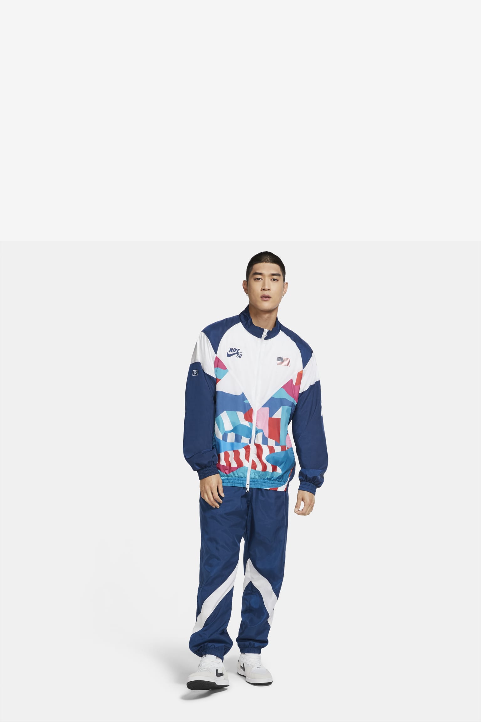 Nike SB x Parra USA Federation Kit Skate Tracksuit Brave