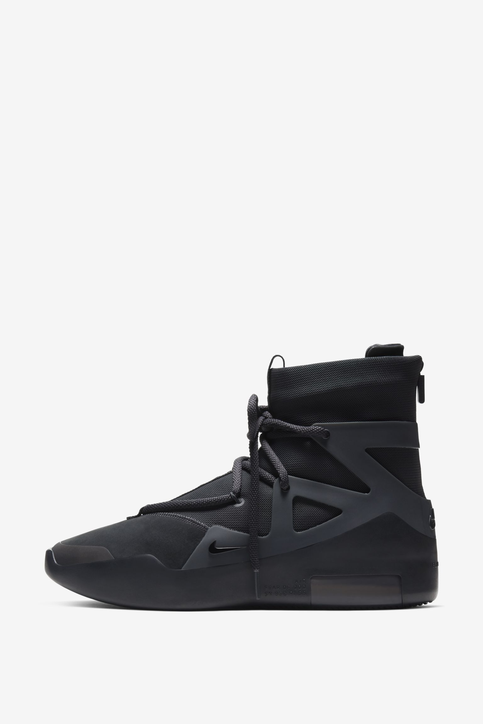 NIKE公式】エア フィア オブ ゴッド 1 'Triple Black' (AR4237-005 / AIR FEAR OF GOD 1). Nike  SNKRS JP