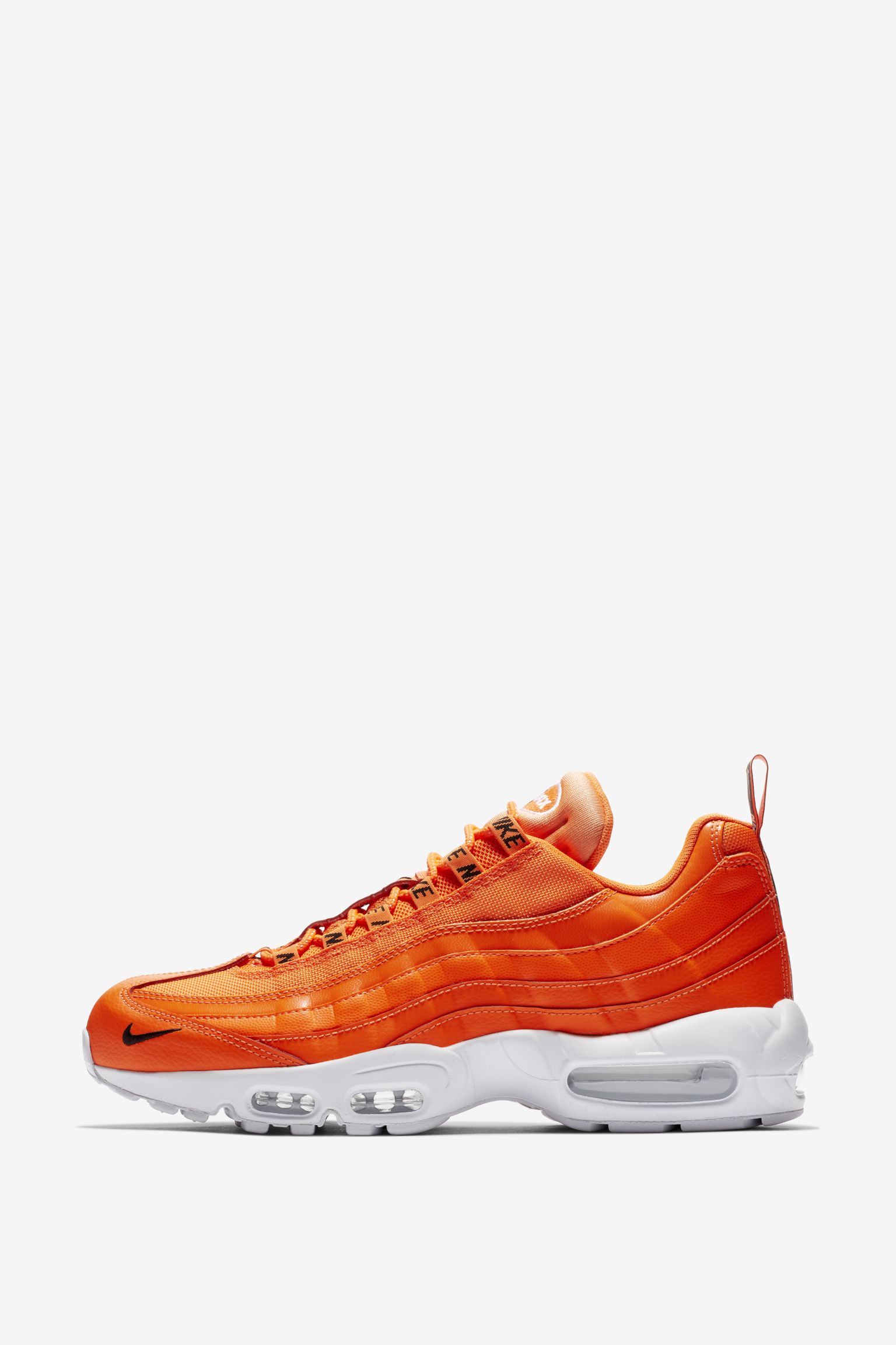 Nike Air Max 95 Premium 'Total Orange & White & Black