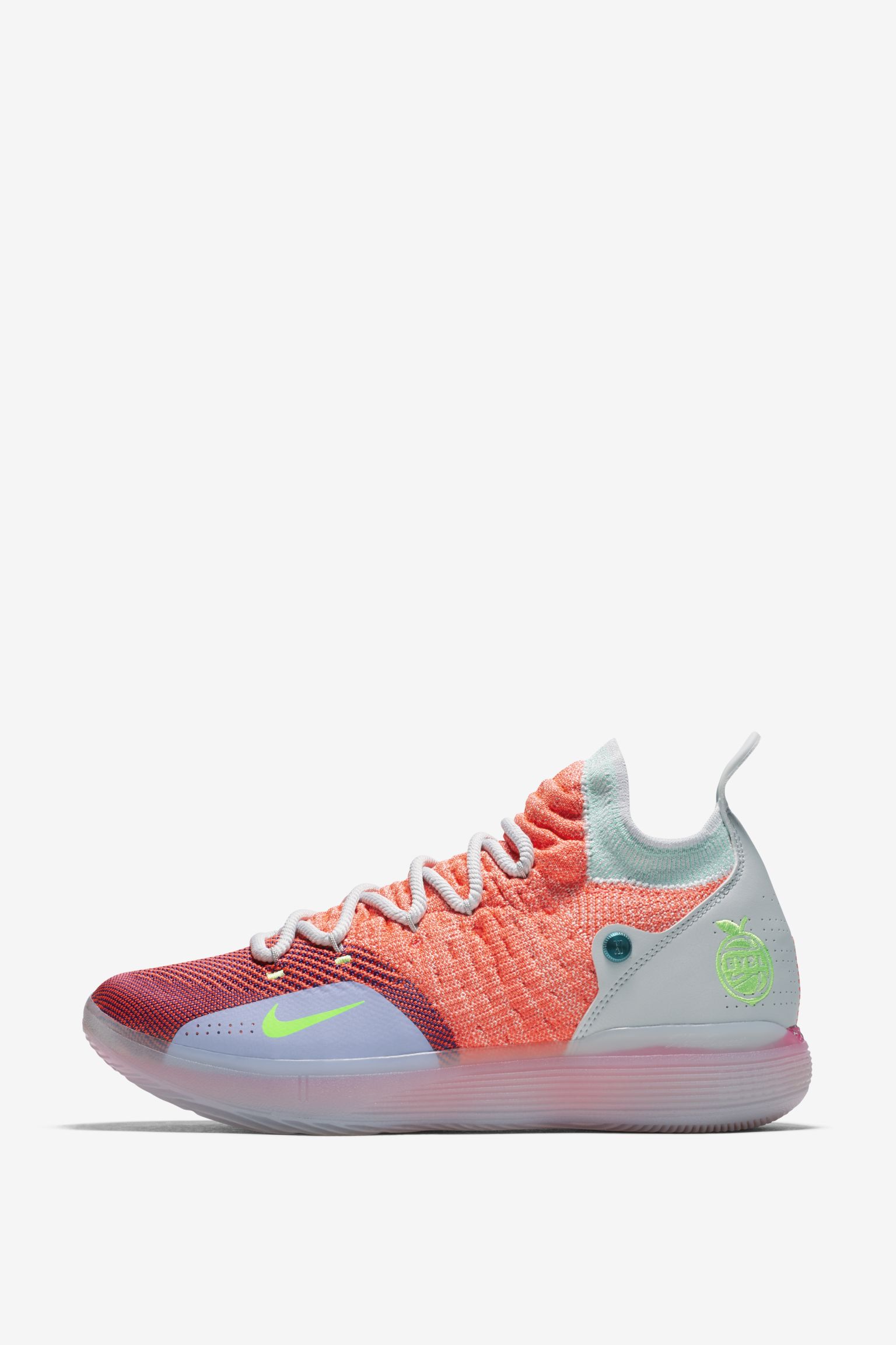 人気 ブランド チェック NIKE公式】ナイキ KD11 / (AO2605-600 Punch' 'Hot 11 KD ズーム シューズ(男性用)