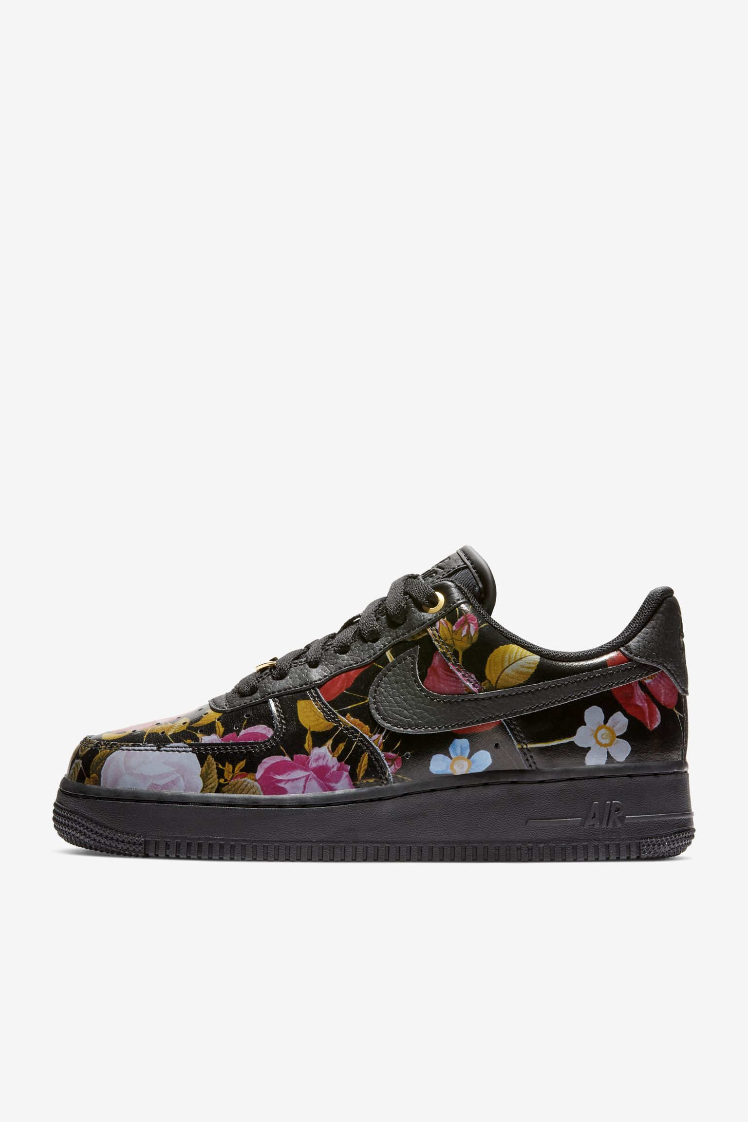 RE ARRIVAL/再入荷 & 'Floral 1 Force Air Women's Black'. SNKRS Nike 靴