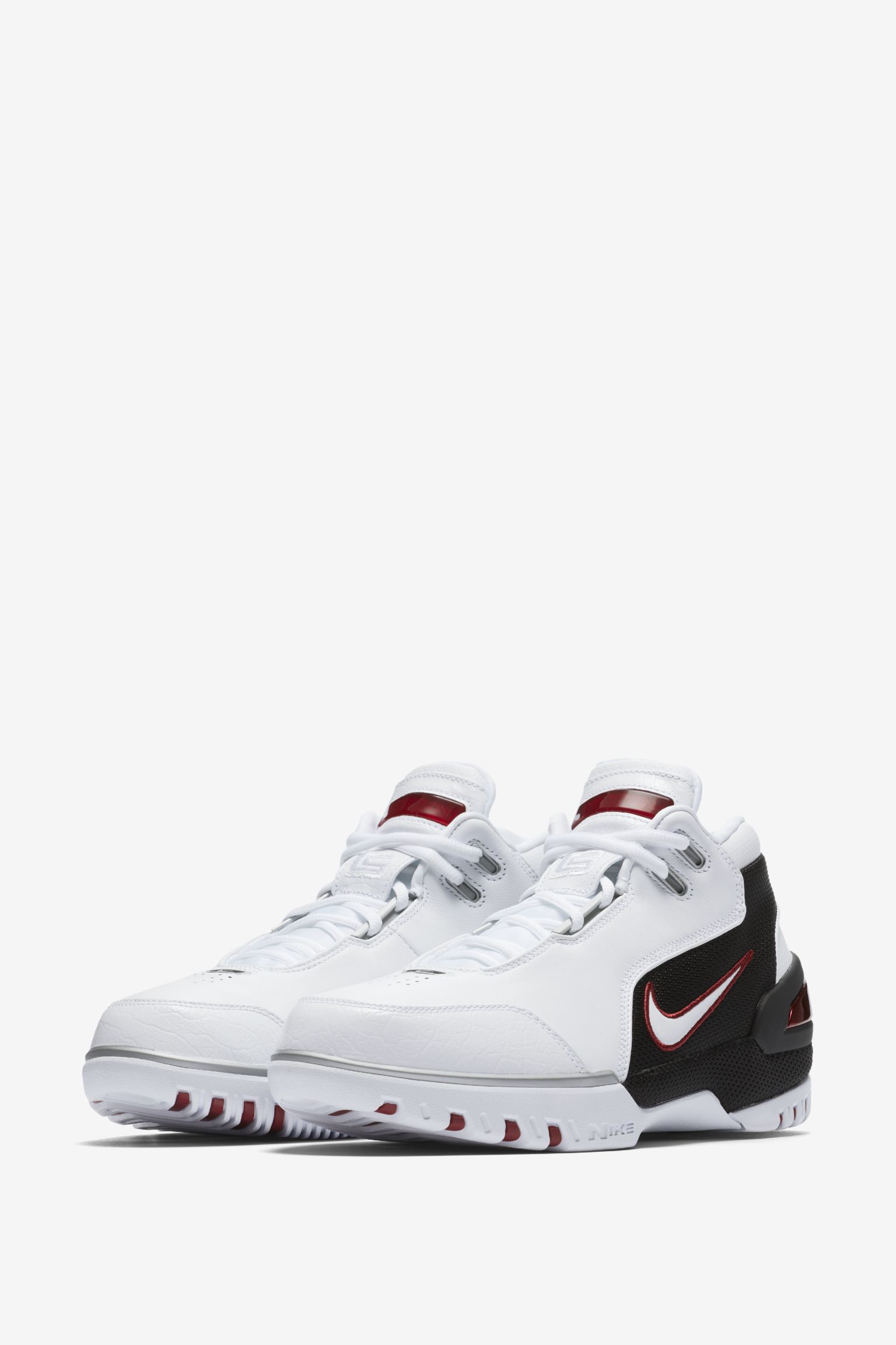 Nike Air Zoom Generation 'White & Varsity Crimson & Black