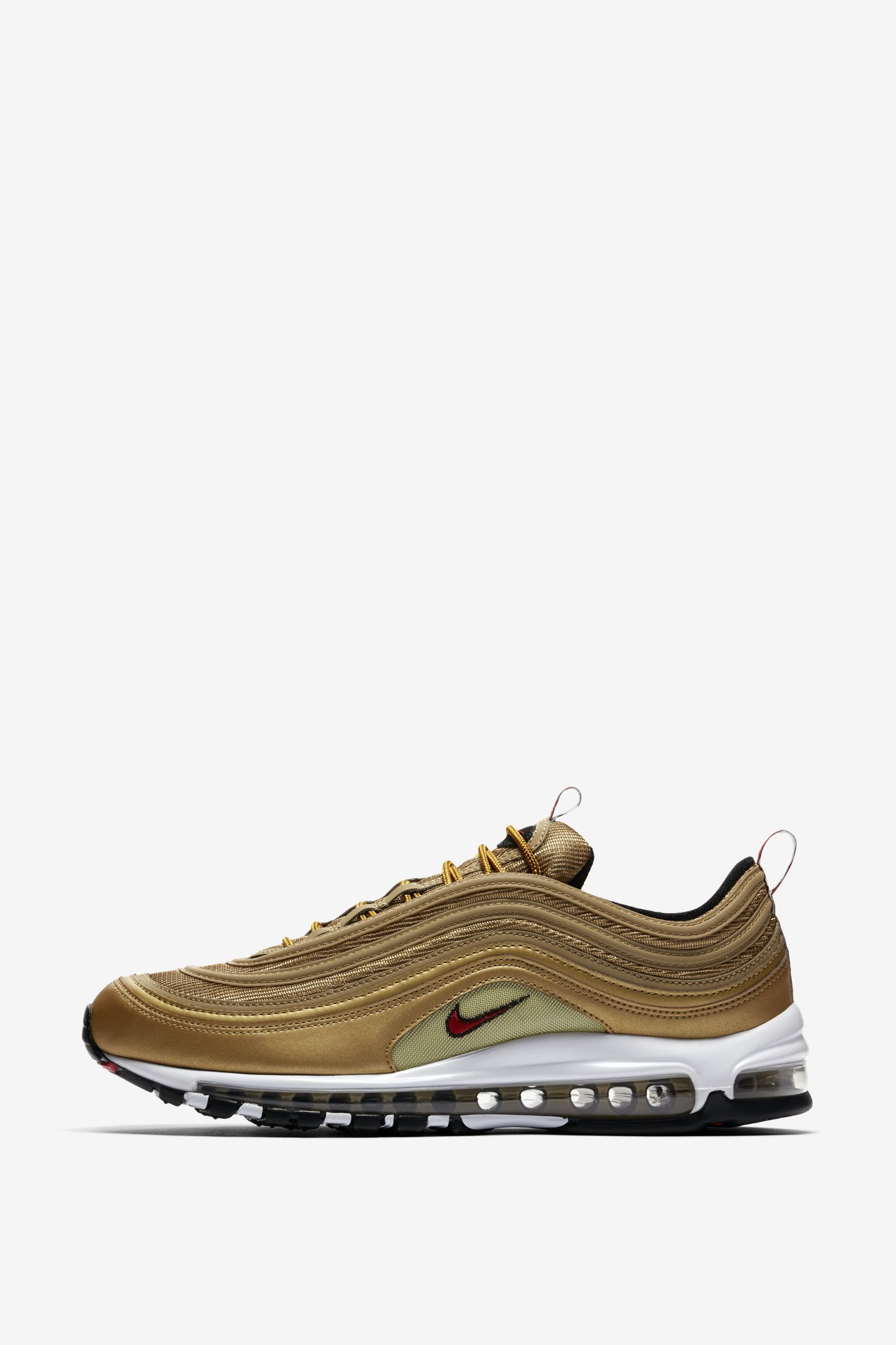 Nike Air Max 97 IT 'Metallic Gold &amp; Varsity Red' Release Date