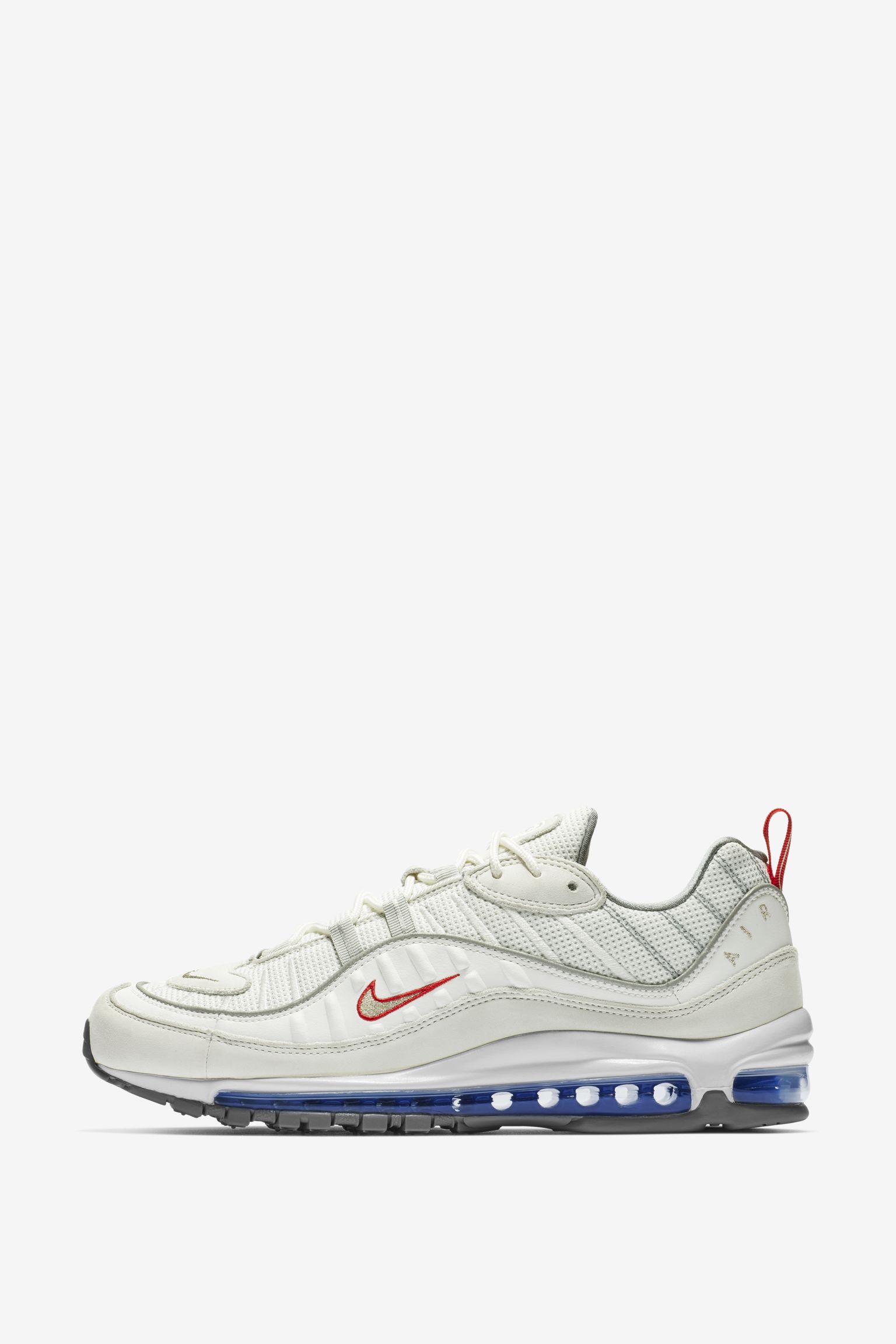 Nike Air Max 98 'Summit White & University Red & Racer Blue' Release Date