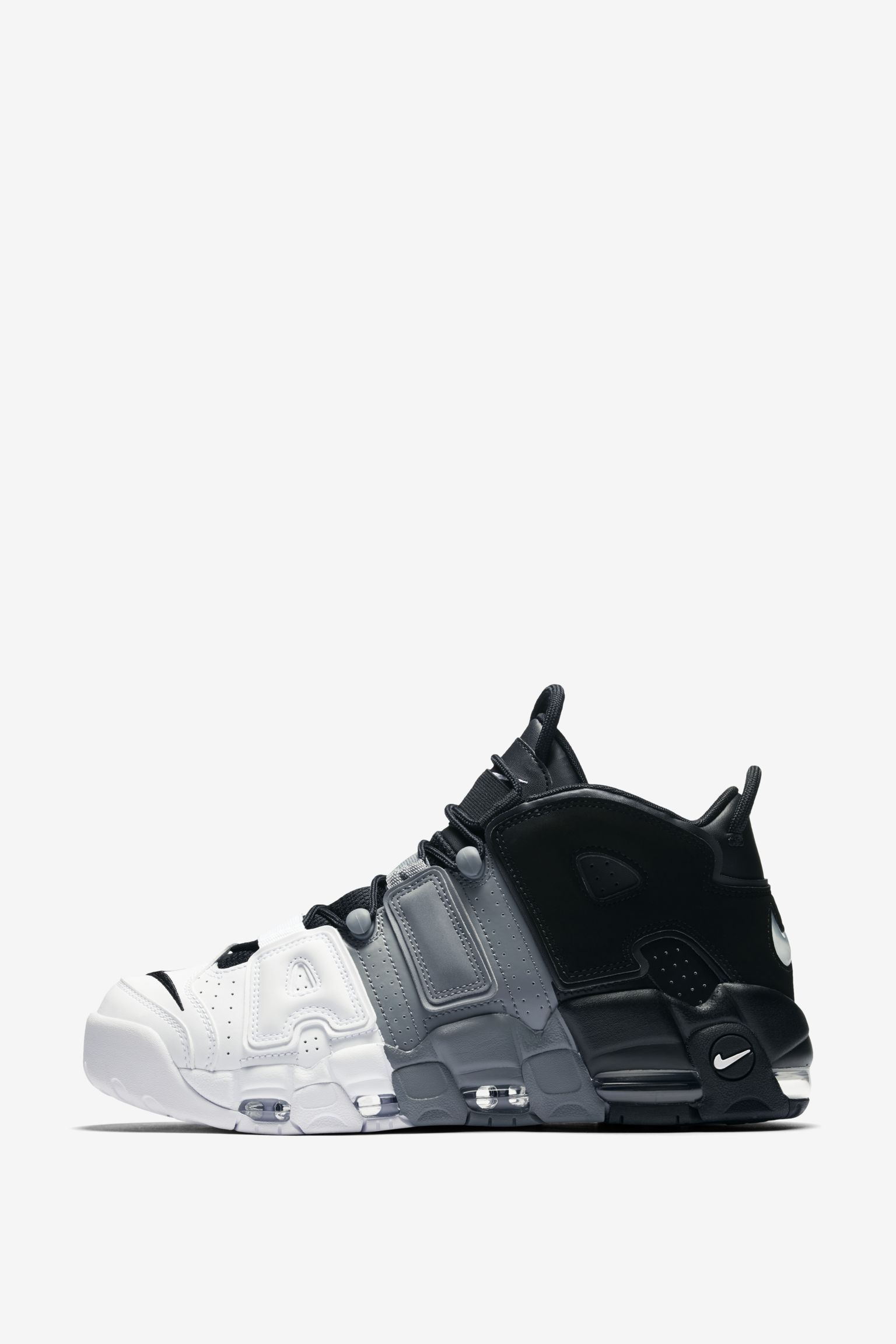 Nike Air More Uptempo '96 'Black & White & Cool Grey'