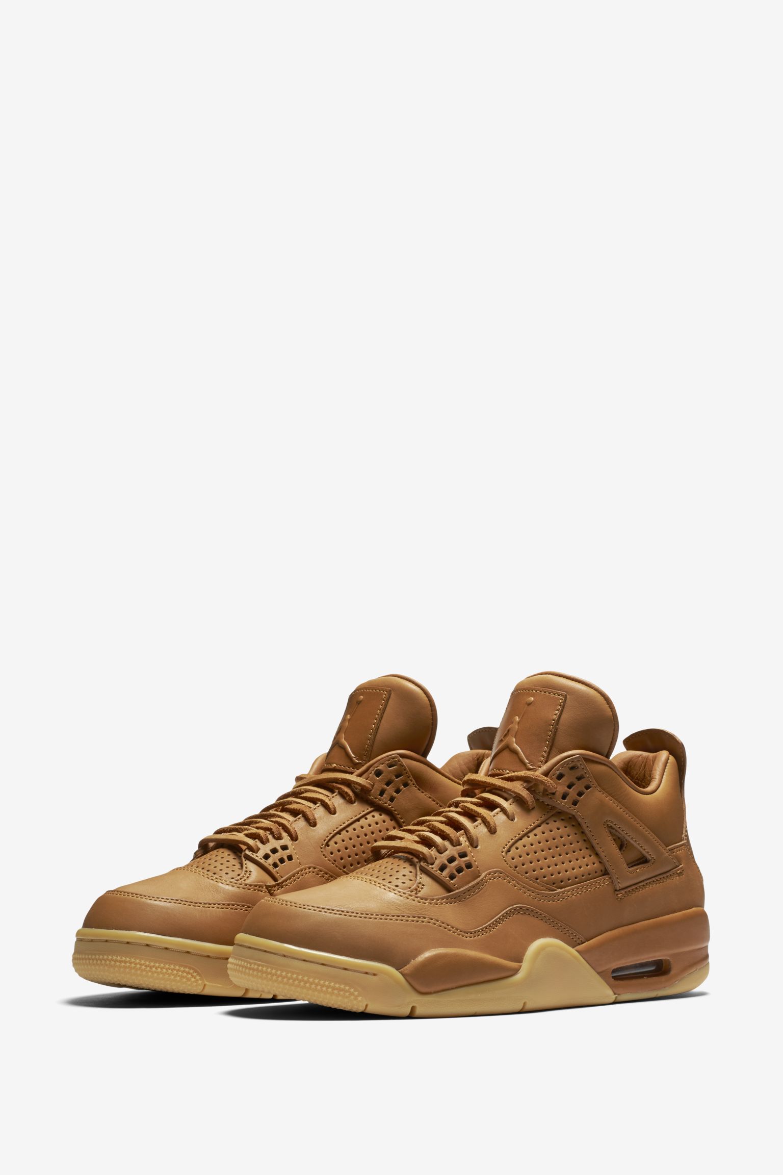 Nike Air Jordan 4 Retro Premium Ginger Wheat Sz- 10.5 Brand
