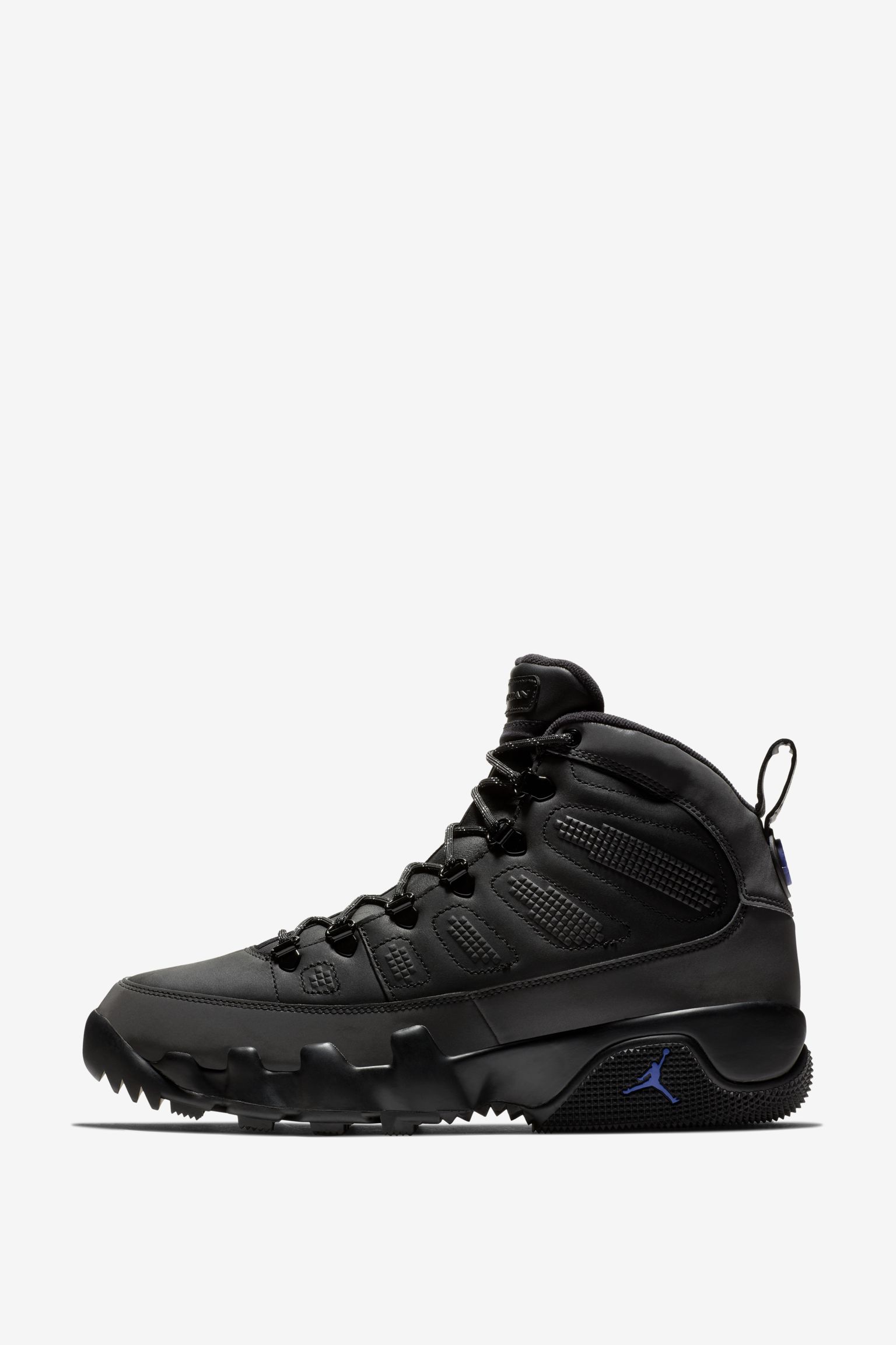 Air Jordan 9 Boot 'Black & Concord' Release Date. Nike SNKRS