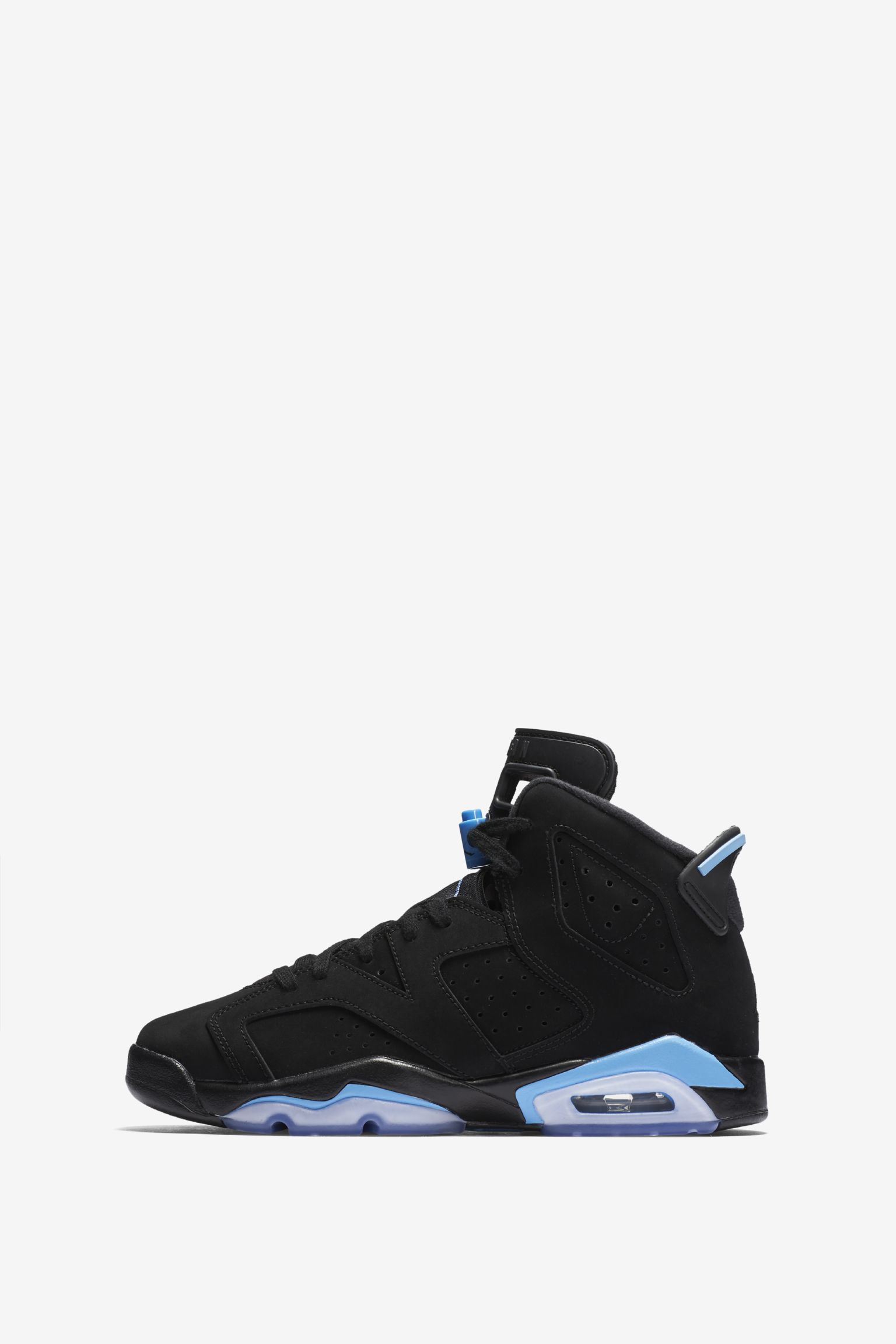 black and carolina blue 6s